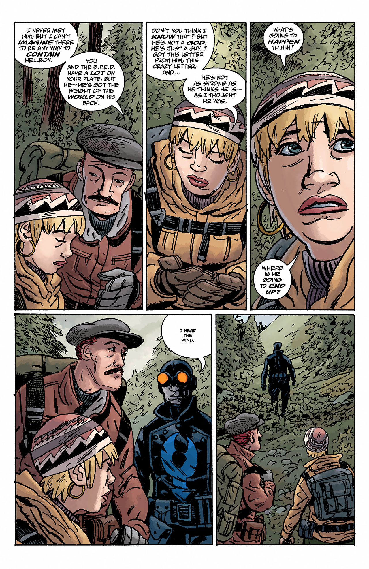 Read online B.P.R.D.: King of Fear comic -  Issue #1 - 21