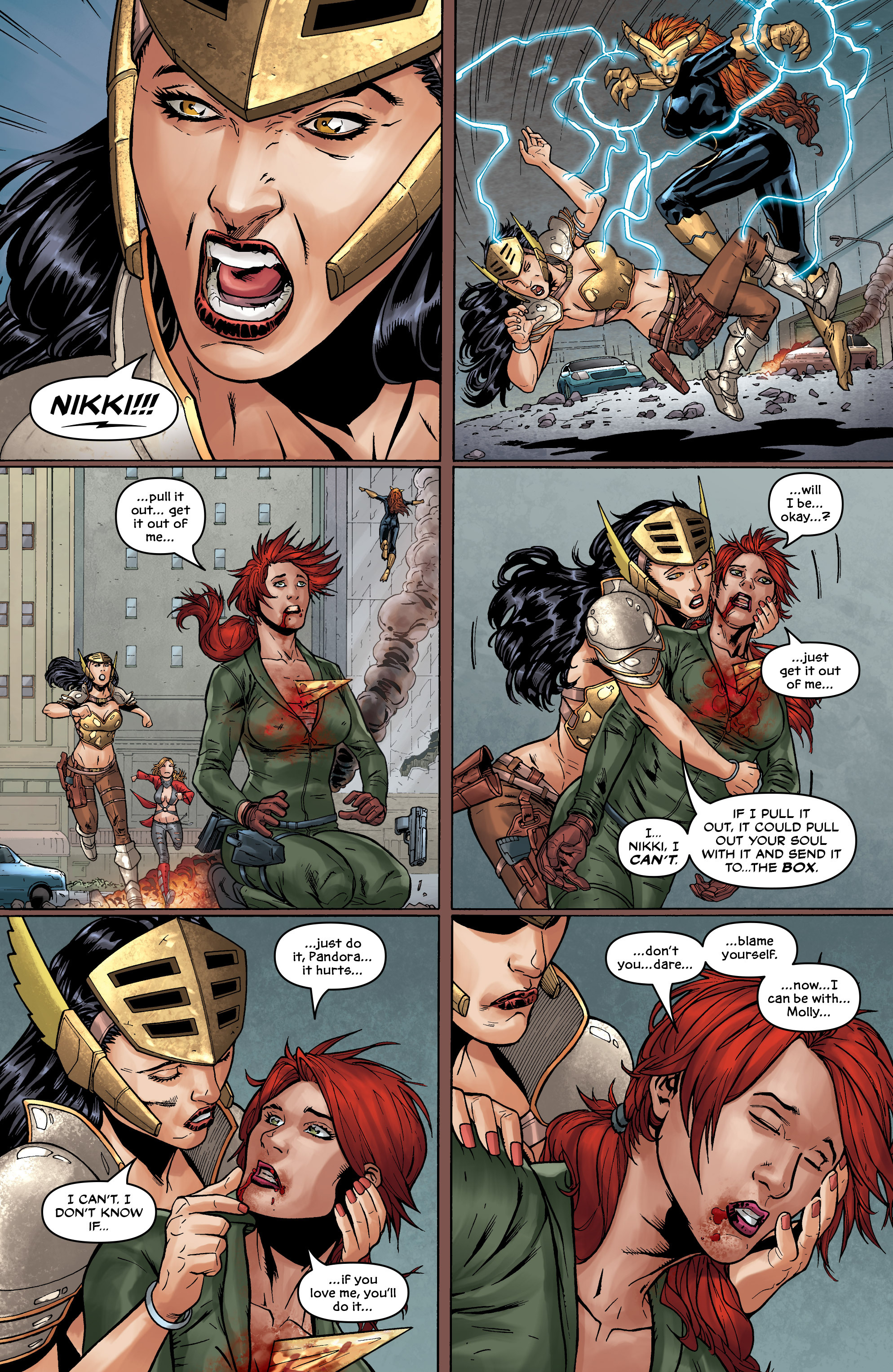 Read online War Goddess comic -  Issue #12 - 11