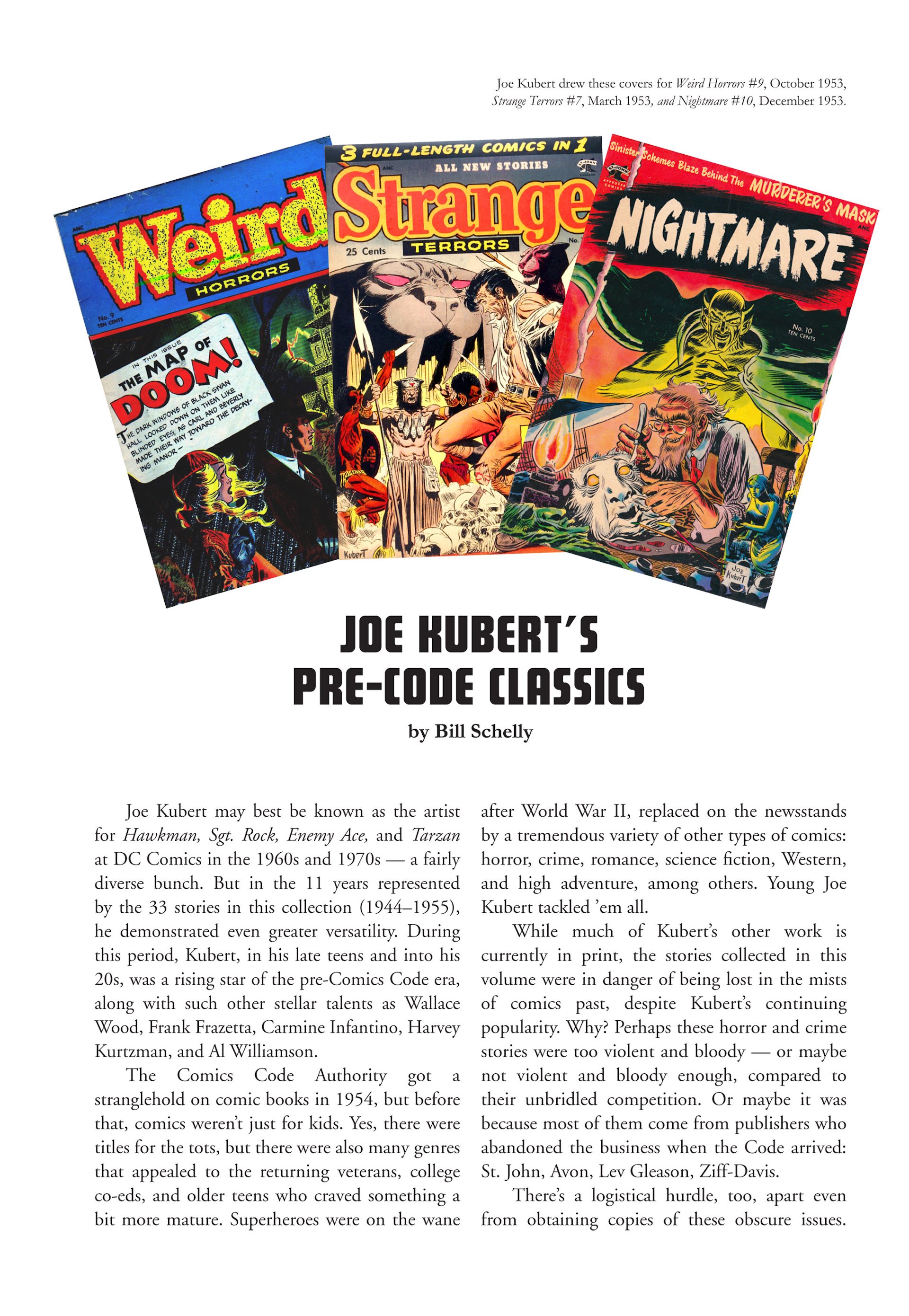 Read online The Joe Kubert Archives comic -  Issue # TPB (Part 1) - 6