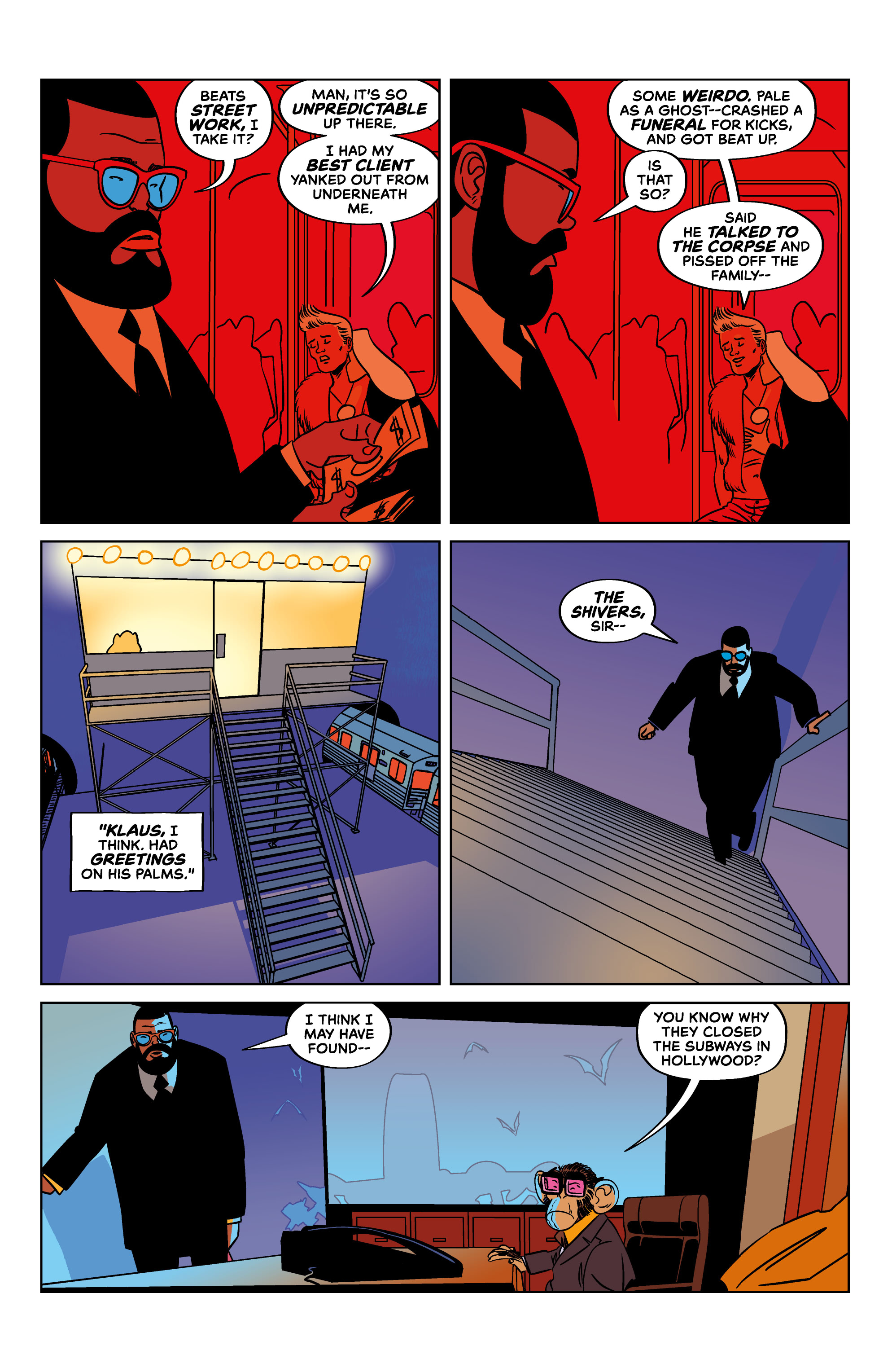 Read online Tales from the Umbrella Academy: You Look Like Death comic -  Issue #3 - 8