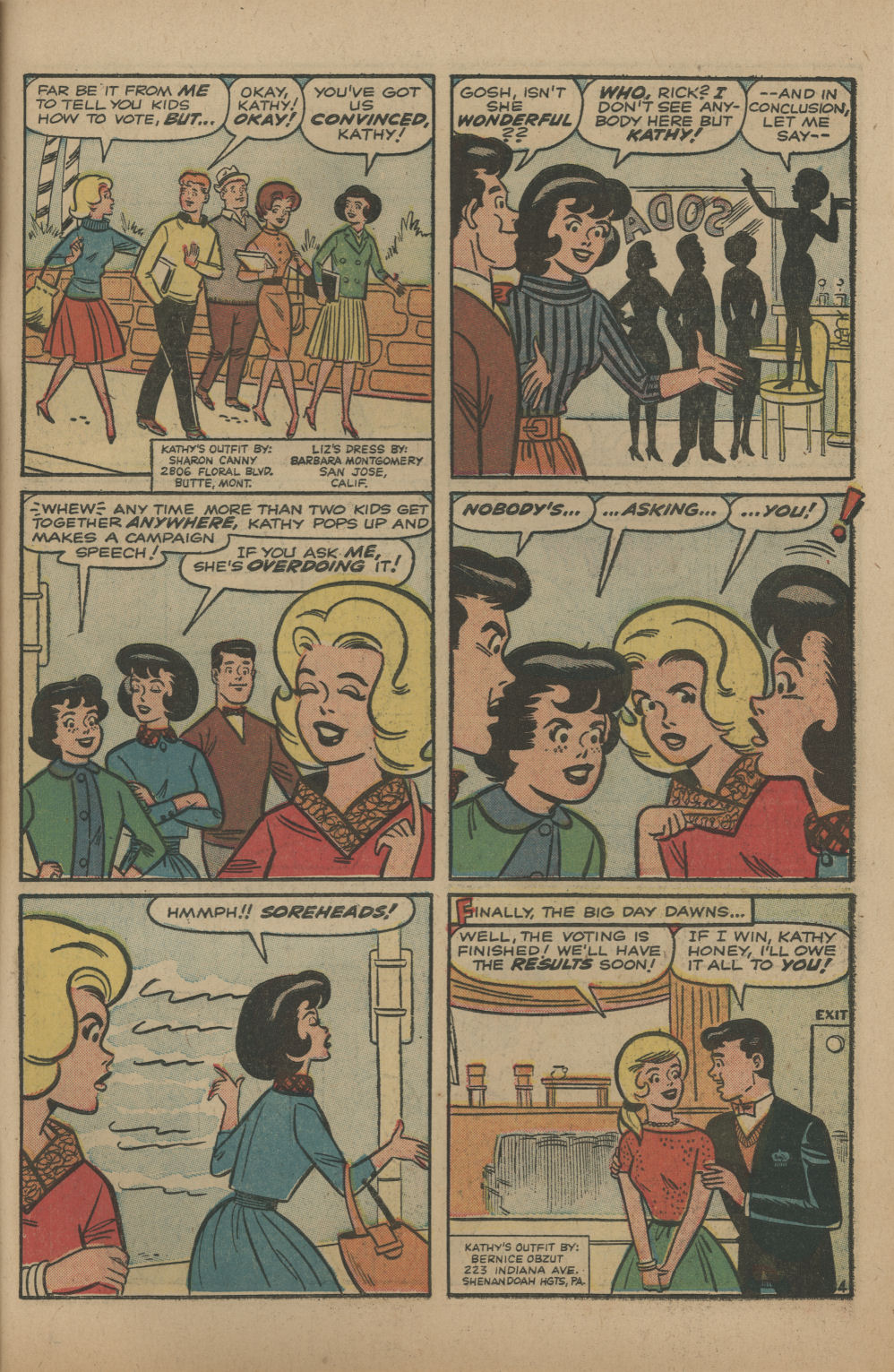 Read online Kathy (1959) comic -  Issue #17 - 31