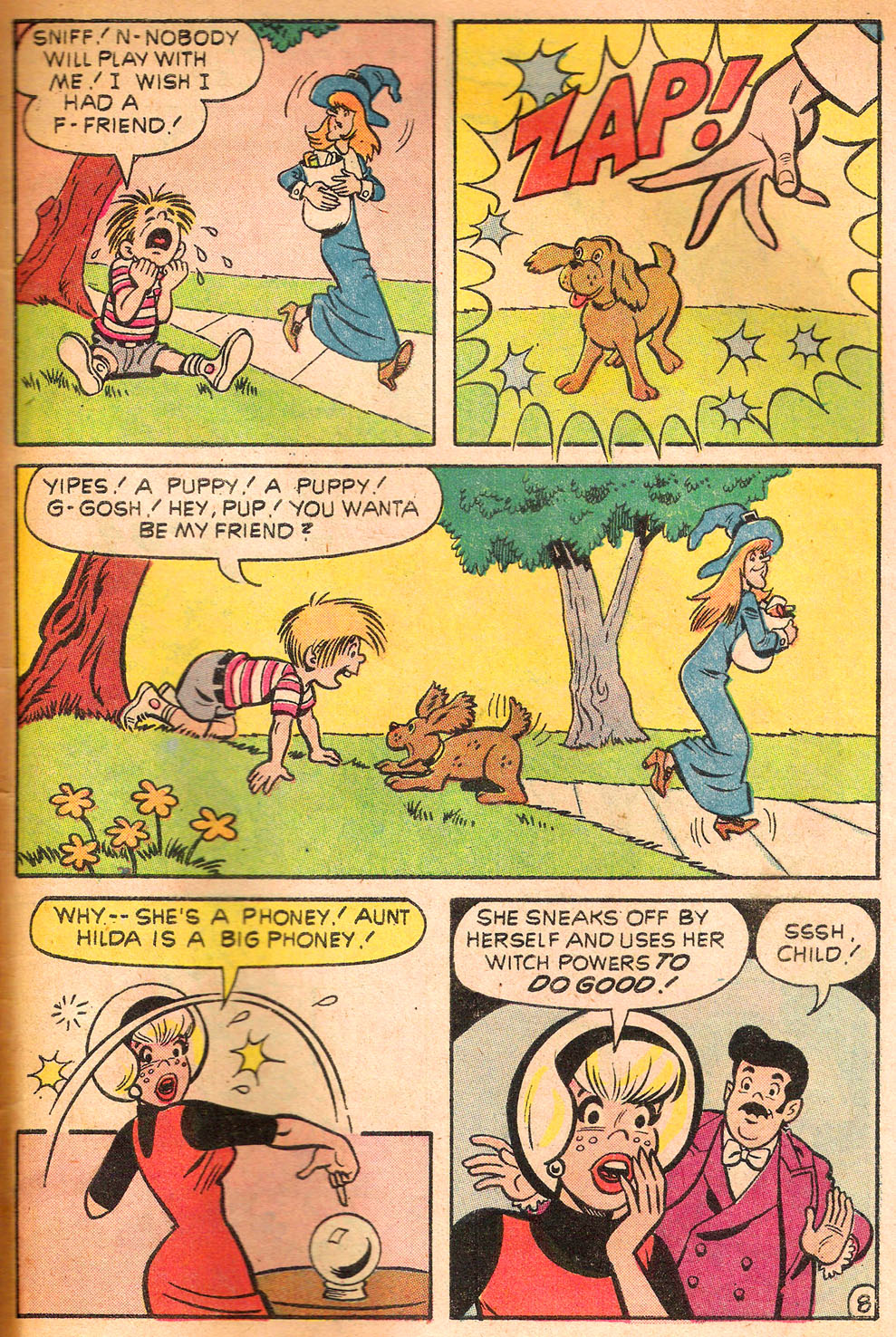 Read online Sabrina The Teenage Witch (1971) comic -  Issue #9 - 36