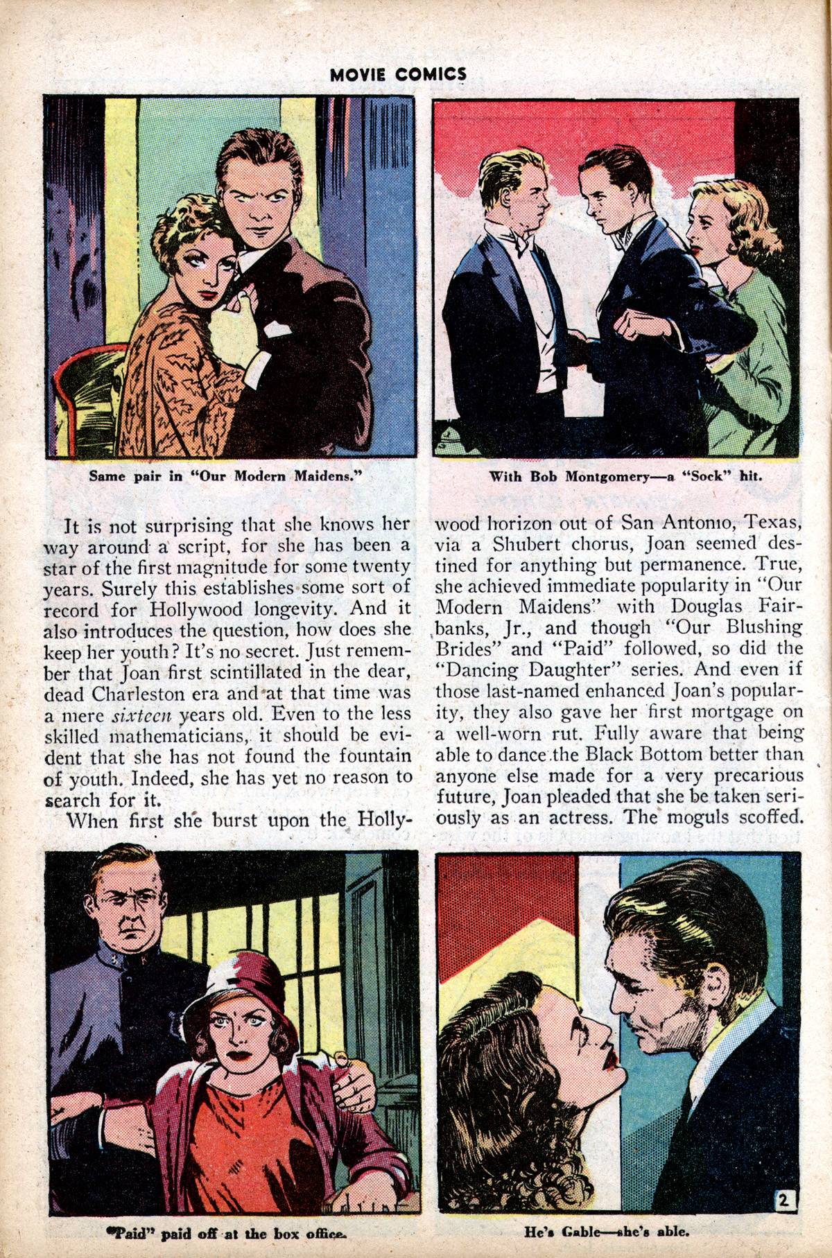 Read online Movie Comics (1946) comic -  Issue #3 - 24