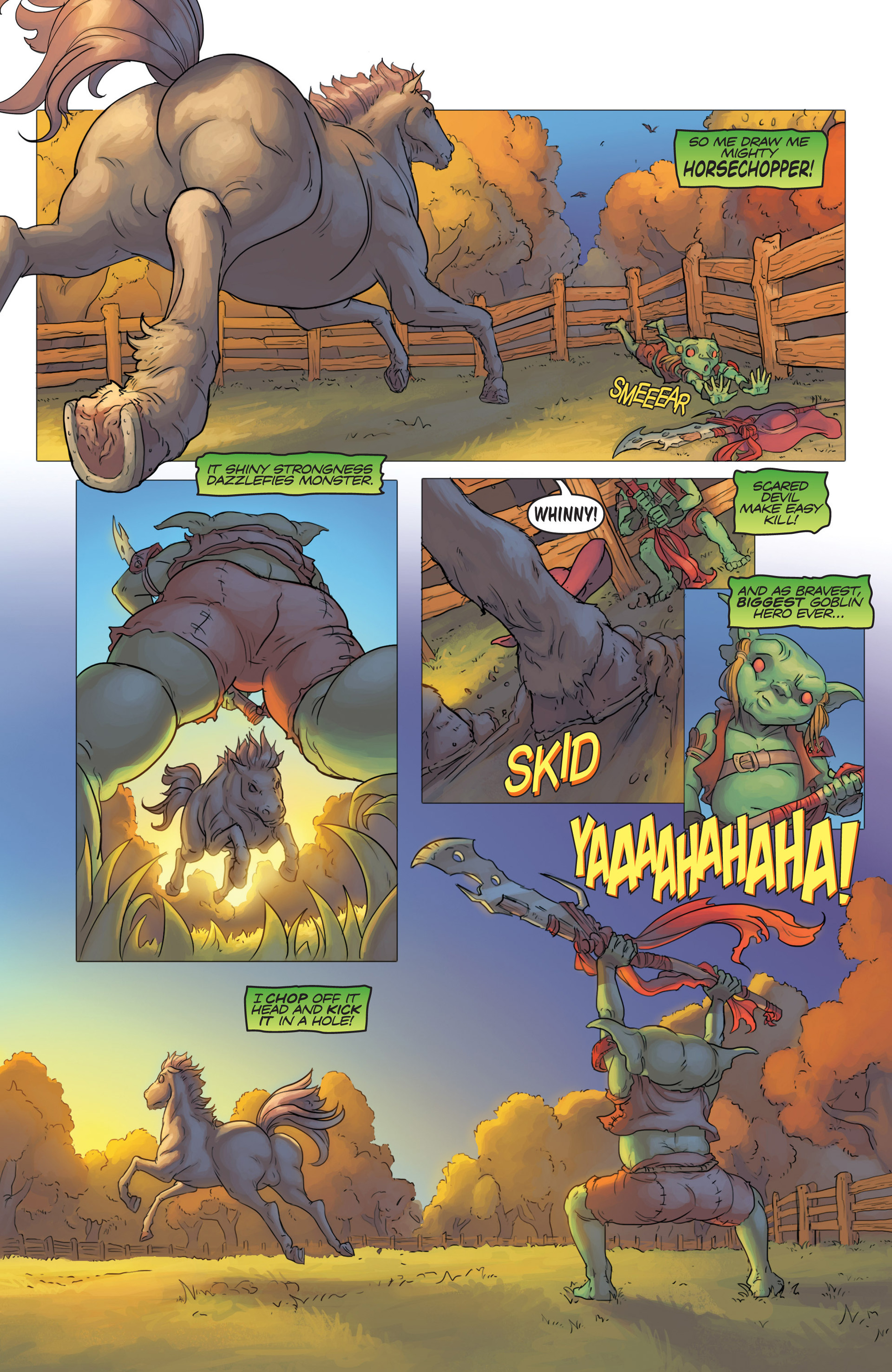 Read online Pathfinder: Goblins! comic -  Issue #4 - 21