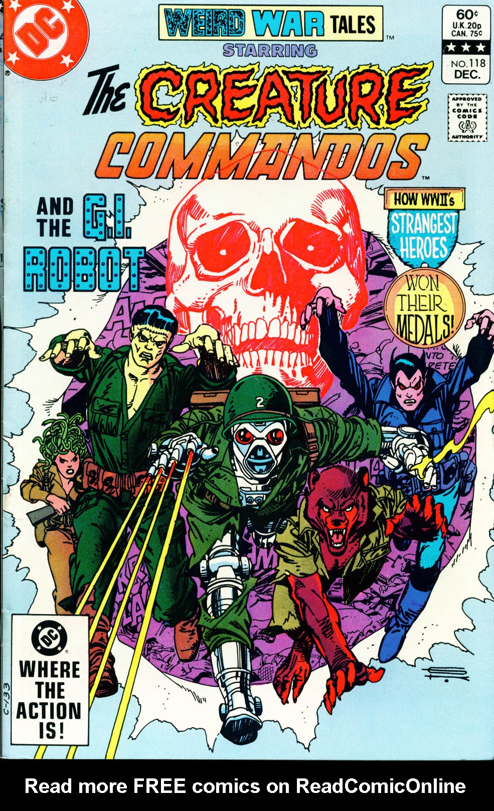 Read online Weird War Tales (1971) comic -  Issue #118 - 1