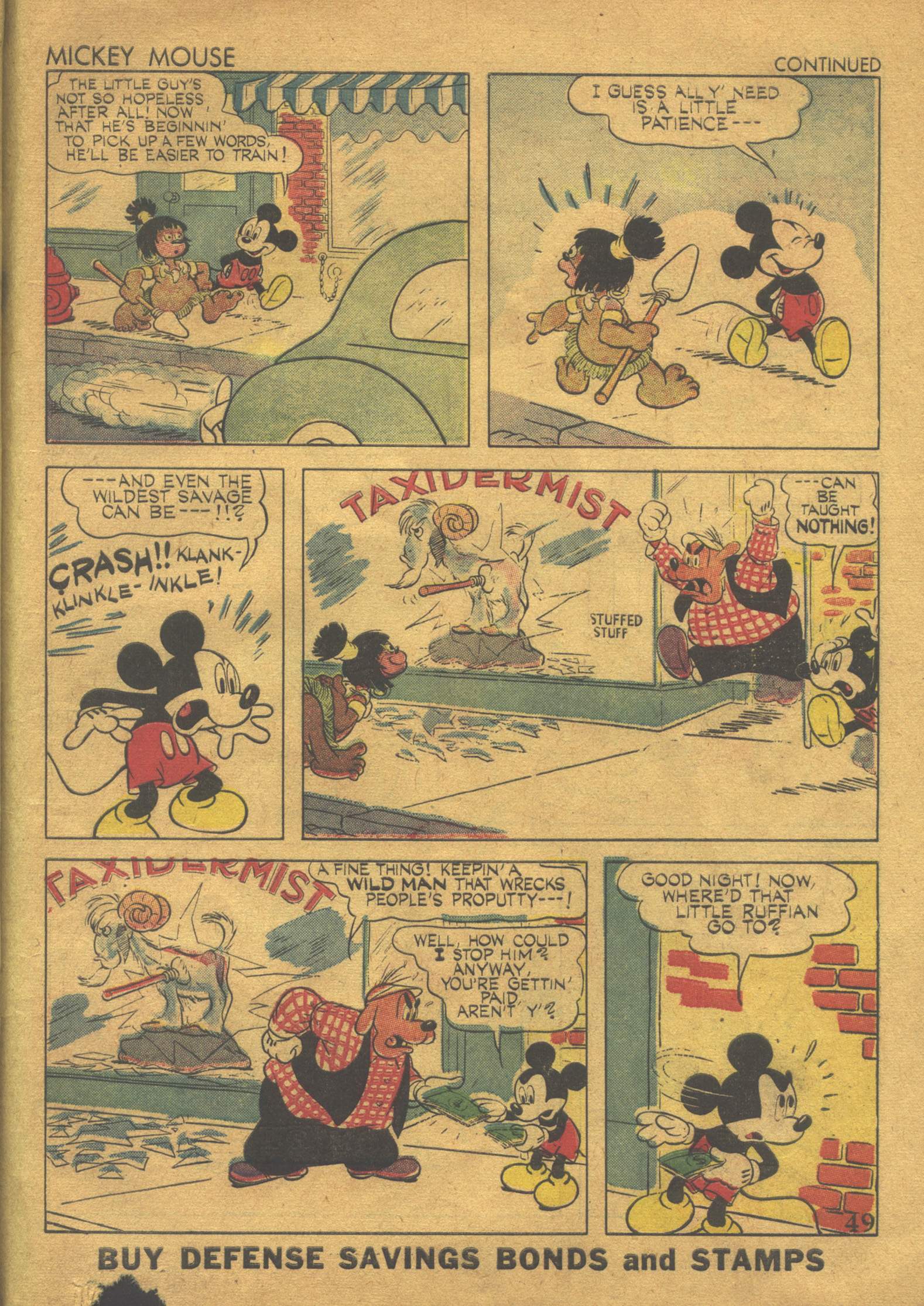 Read online Walt Disney's Comics and Stories comic -  Issue #22 - 51