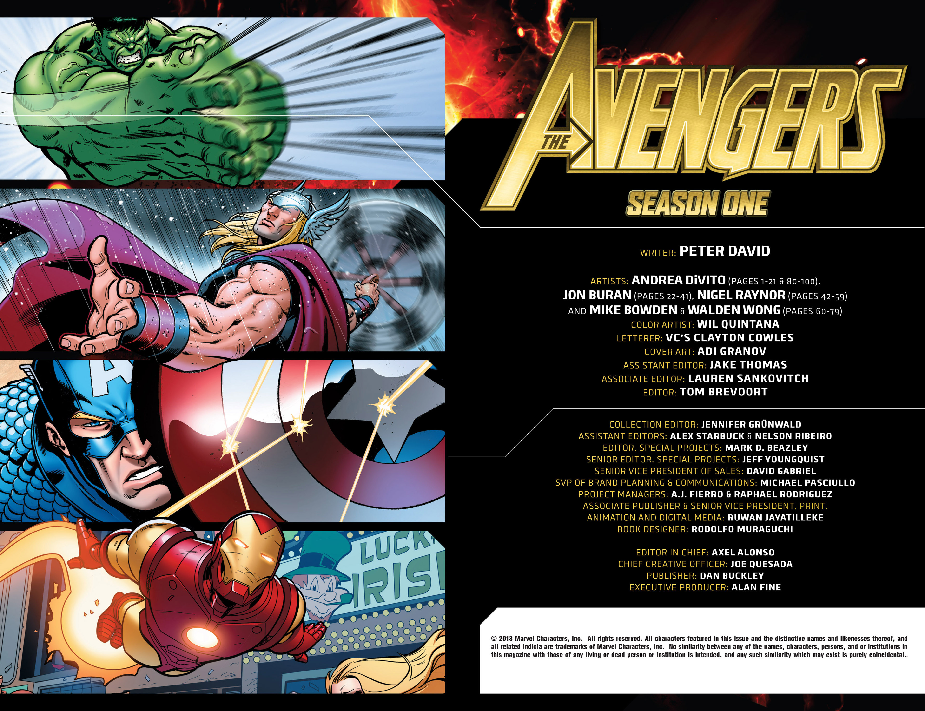 Read online Avengers: Season One comic -  Issue # TPB - 4