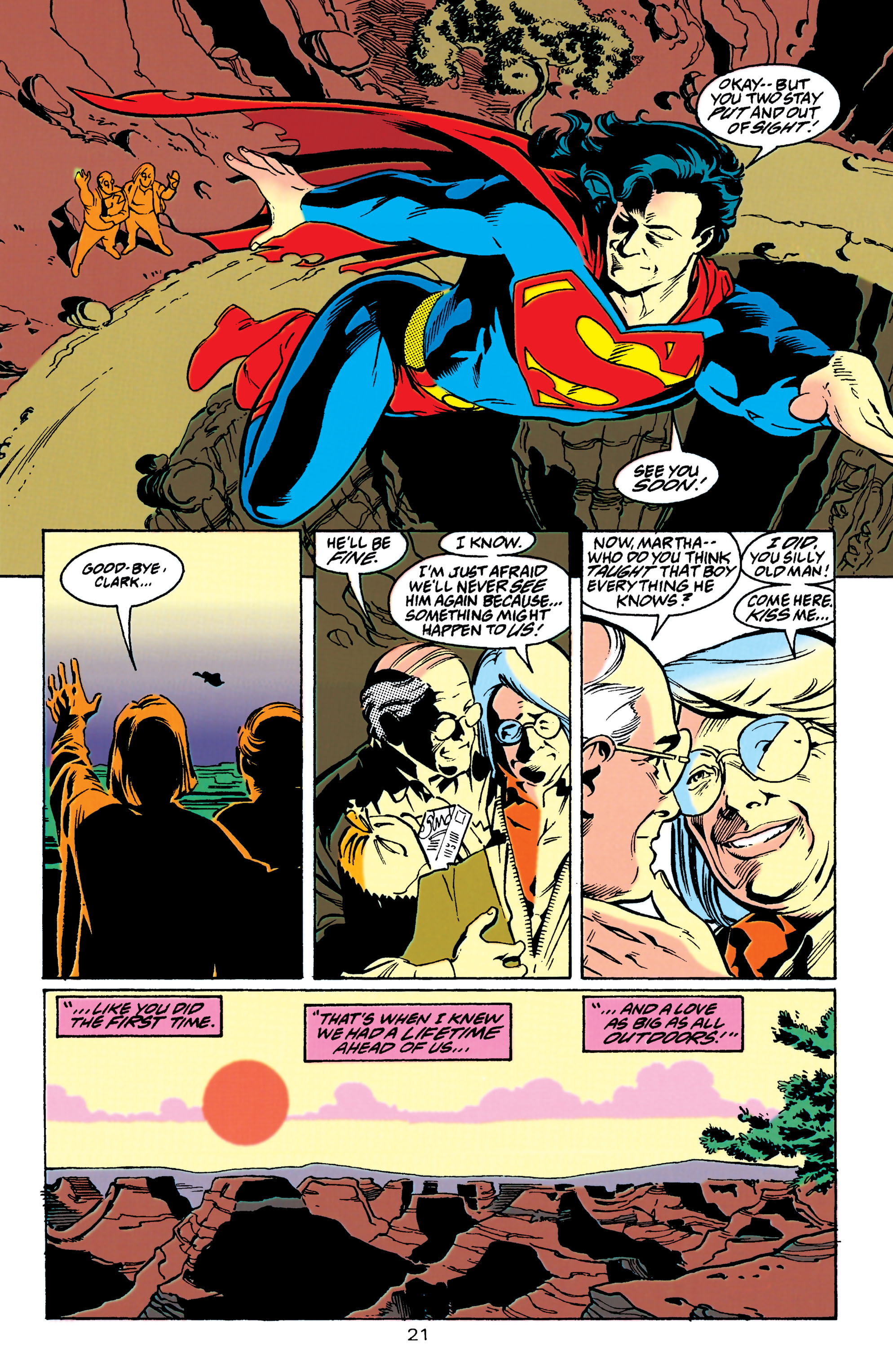 Read online Adventures of Superman (1987) comic -  Issue #523 - 22