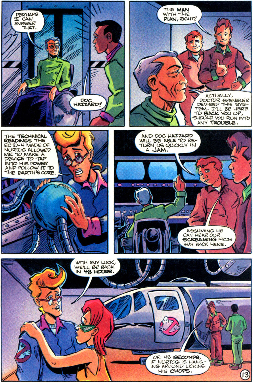 Read online Real Ghostbusters comic -  Issue #20 - 20