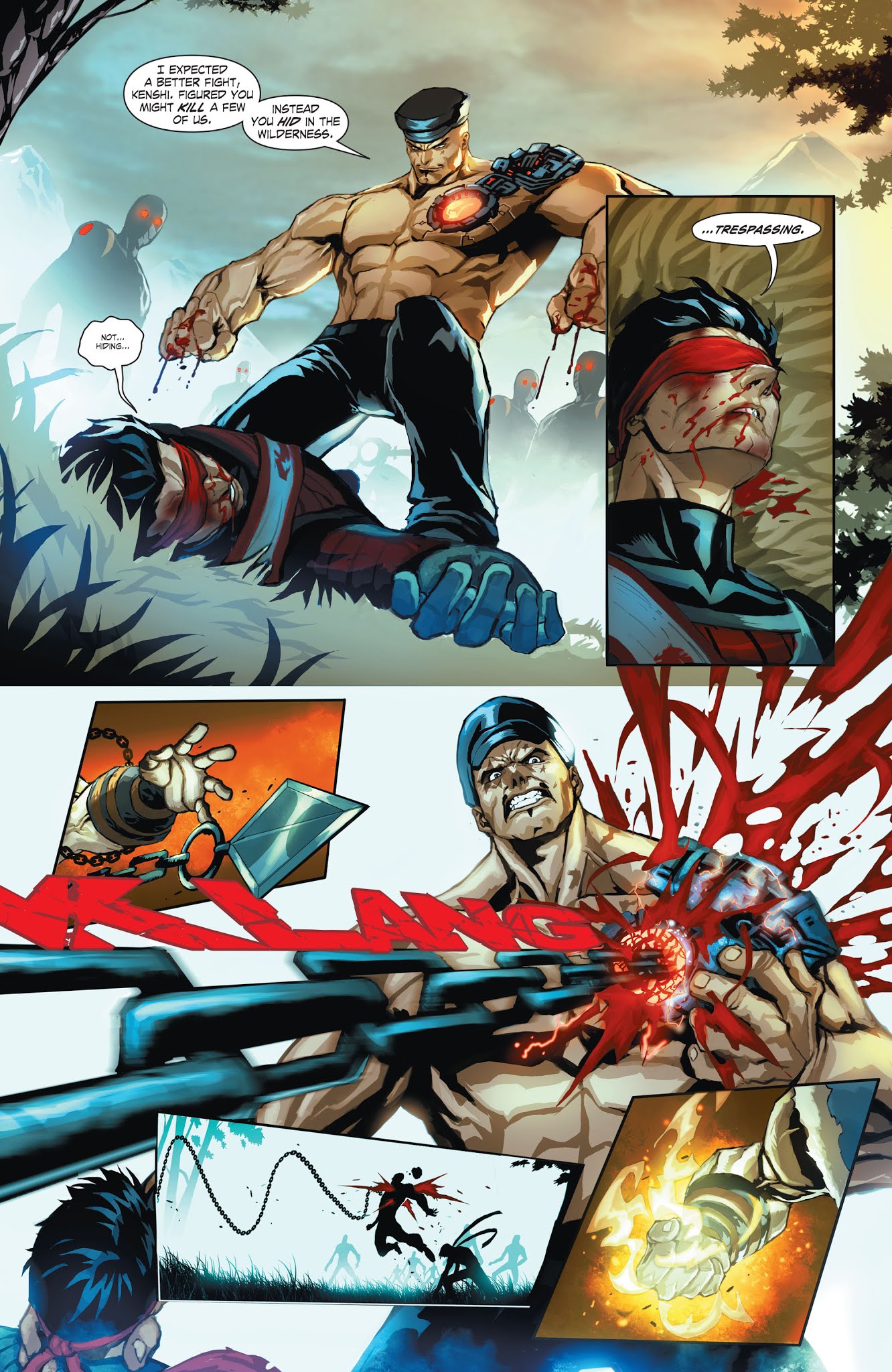 Read online Mortal Kombat X [I] comic -  Issue # _TPB 1 - 8