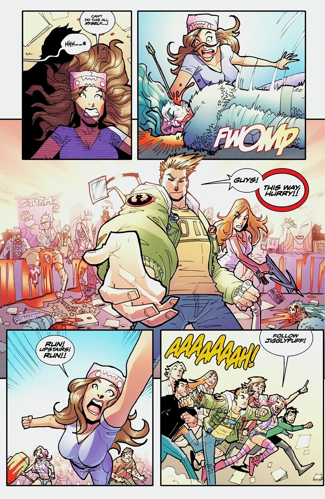 Read online Fanboys vs. Zombies comic -  Issue #2 - 28
