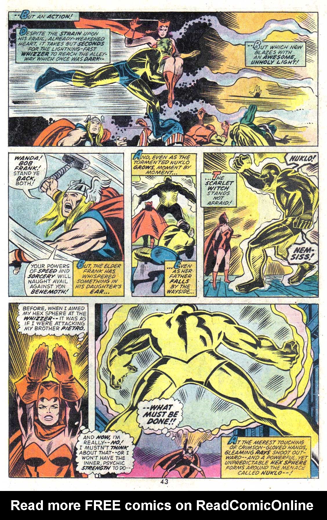 Read online Giant-Size Avengers comic -  Issue #1 - 44