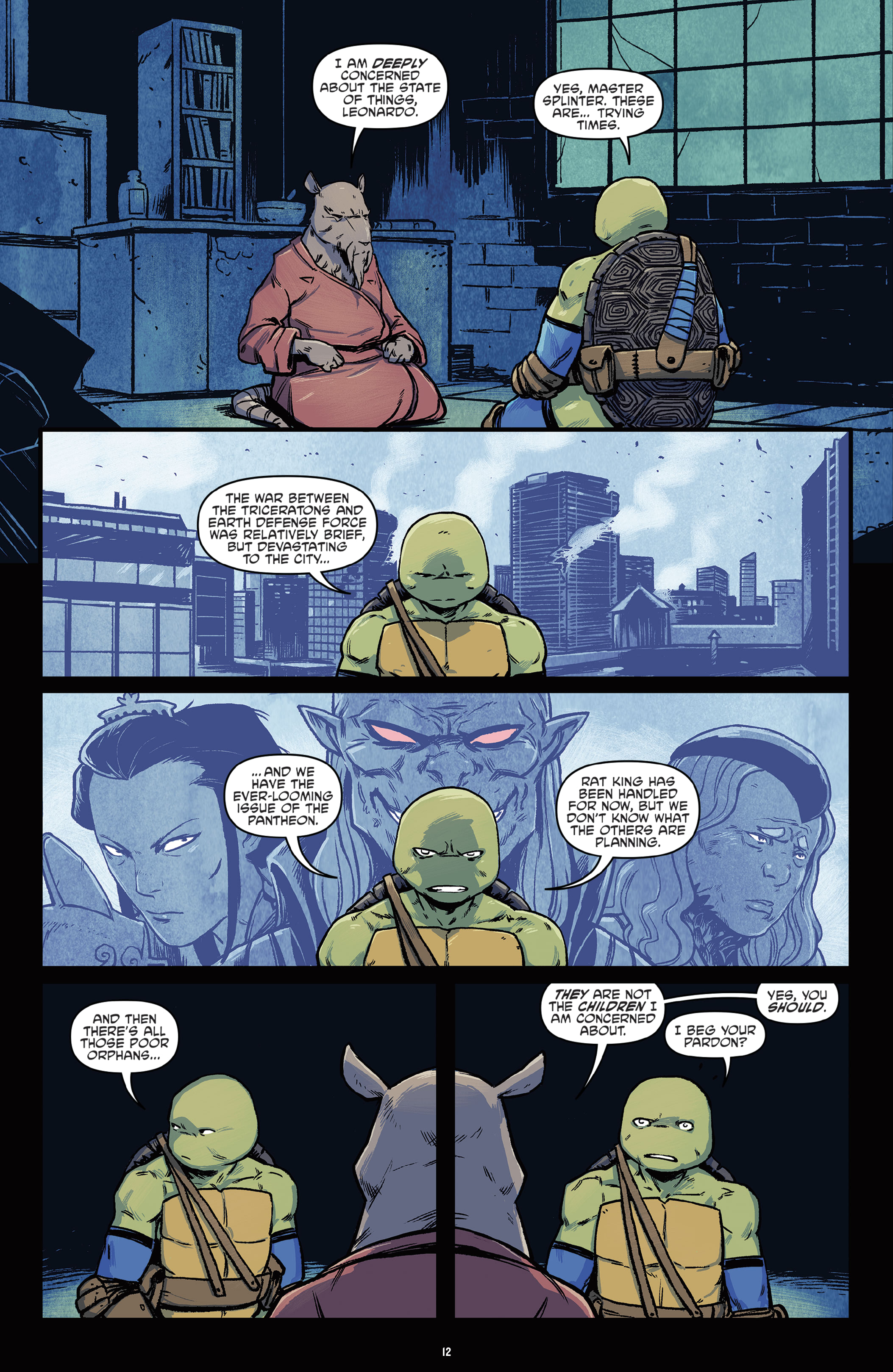 Read online Teenage Mutant Ninja Turtles: The IDW Collection comic -  Issue # TPB 12 (Part 1) - 12