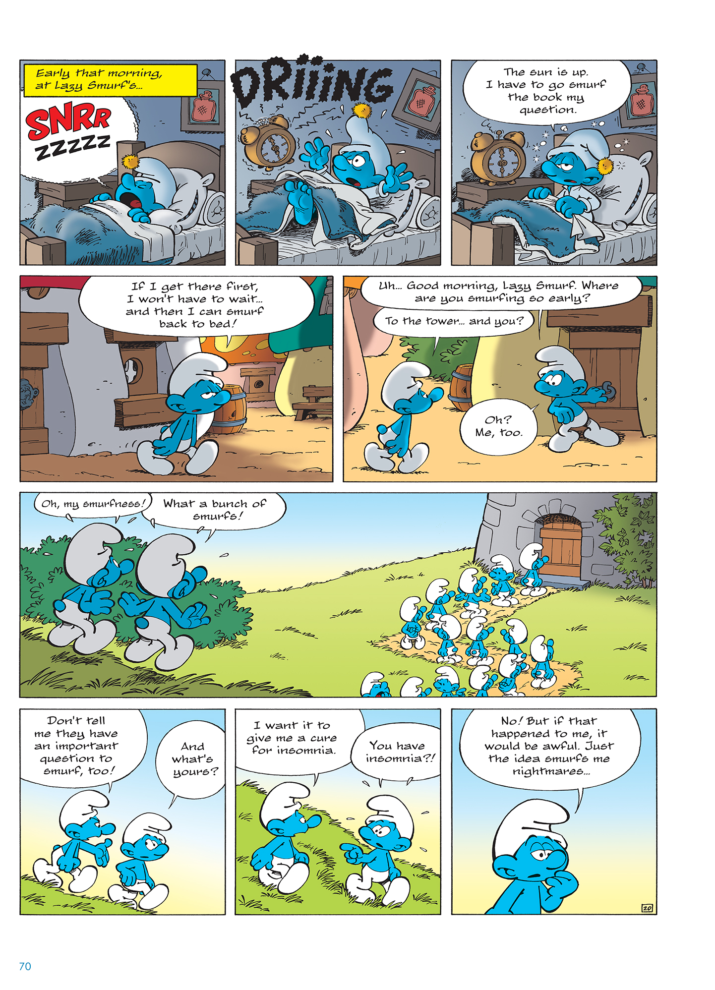 Read online The Smurfs Tales comic -  Issue # TPB 2 (Part 1) - 72