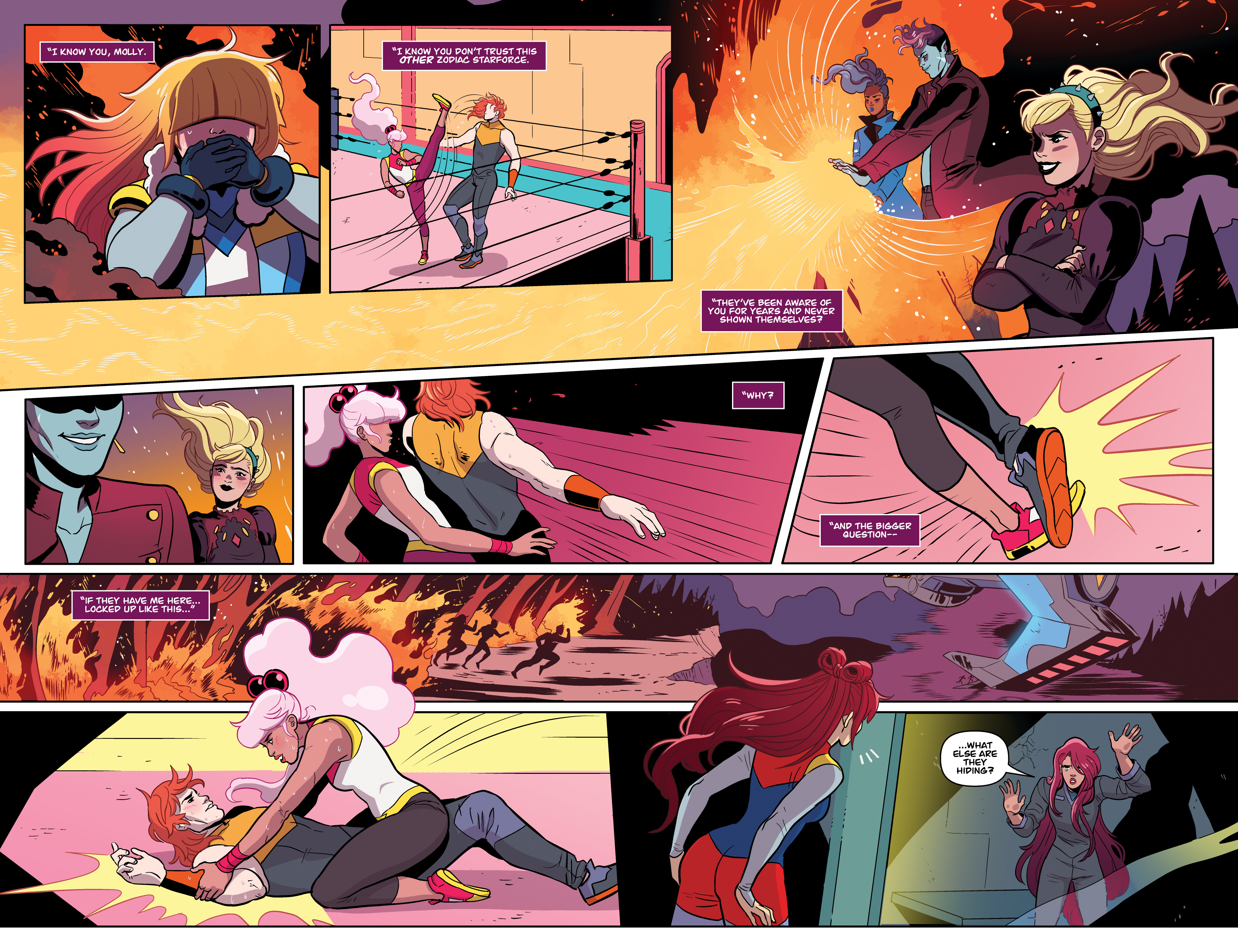 Read online Zodiac Starforce: Cries of the Fire Prince comic -  Issue #3 - 22