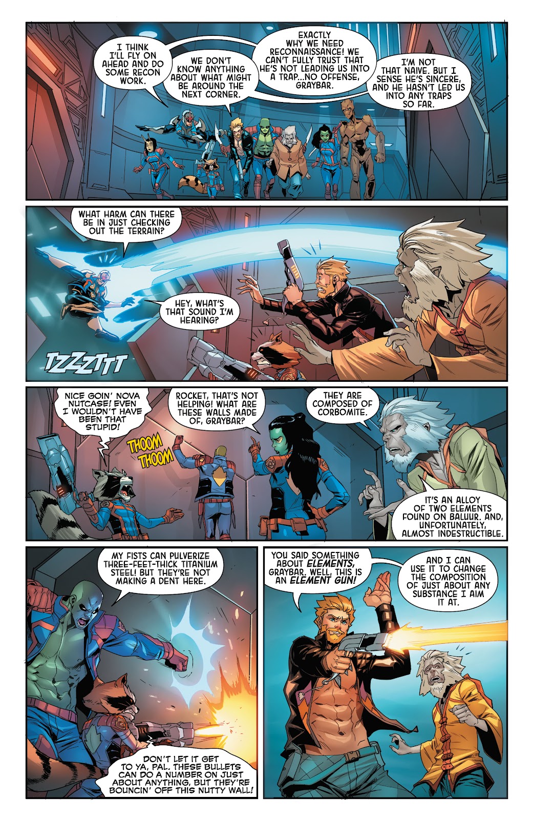 Guardians Of The Galaxy: Bane Of Blastaar issue 1 - Page 9