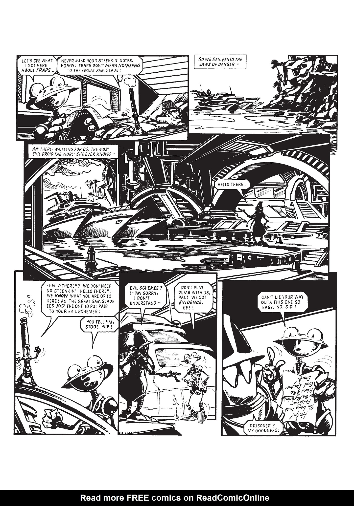 Read online Robo-Hunter: The Droid Files comic -  Issue # TPB 2 - 228