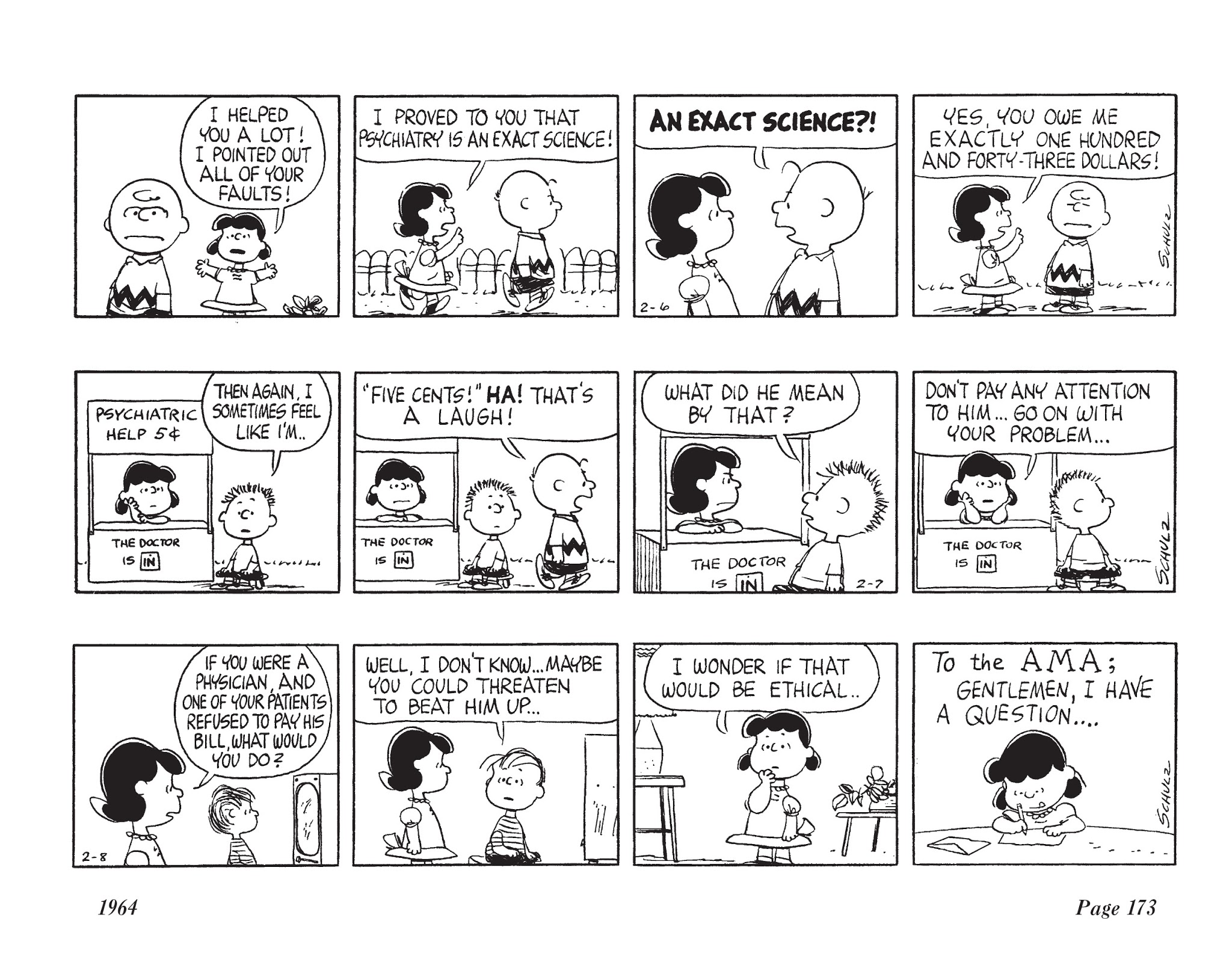 Read online The Complete Peanuts comic -  Issue # TPB 7 - 184