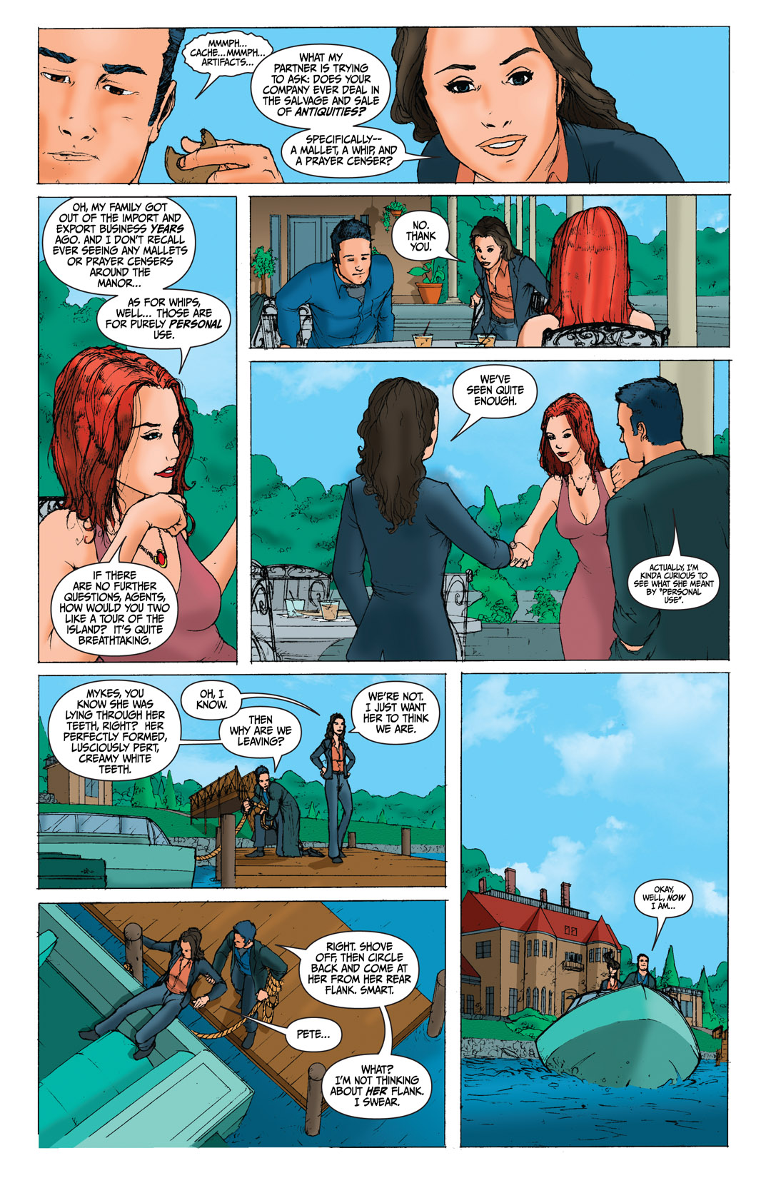 Read online Warehouse 13 comic -  Issue # _TPB - 79