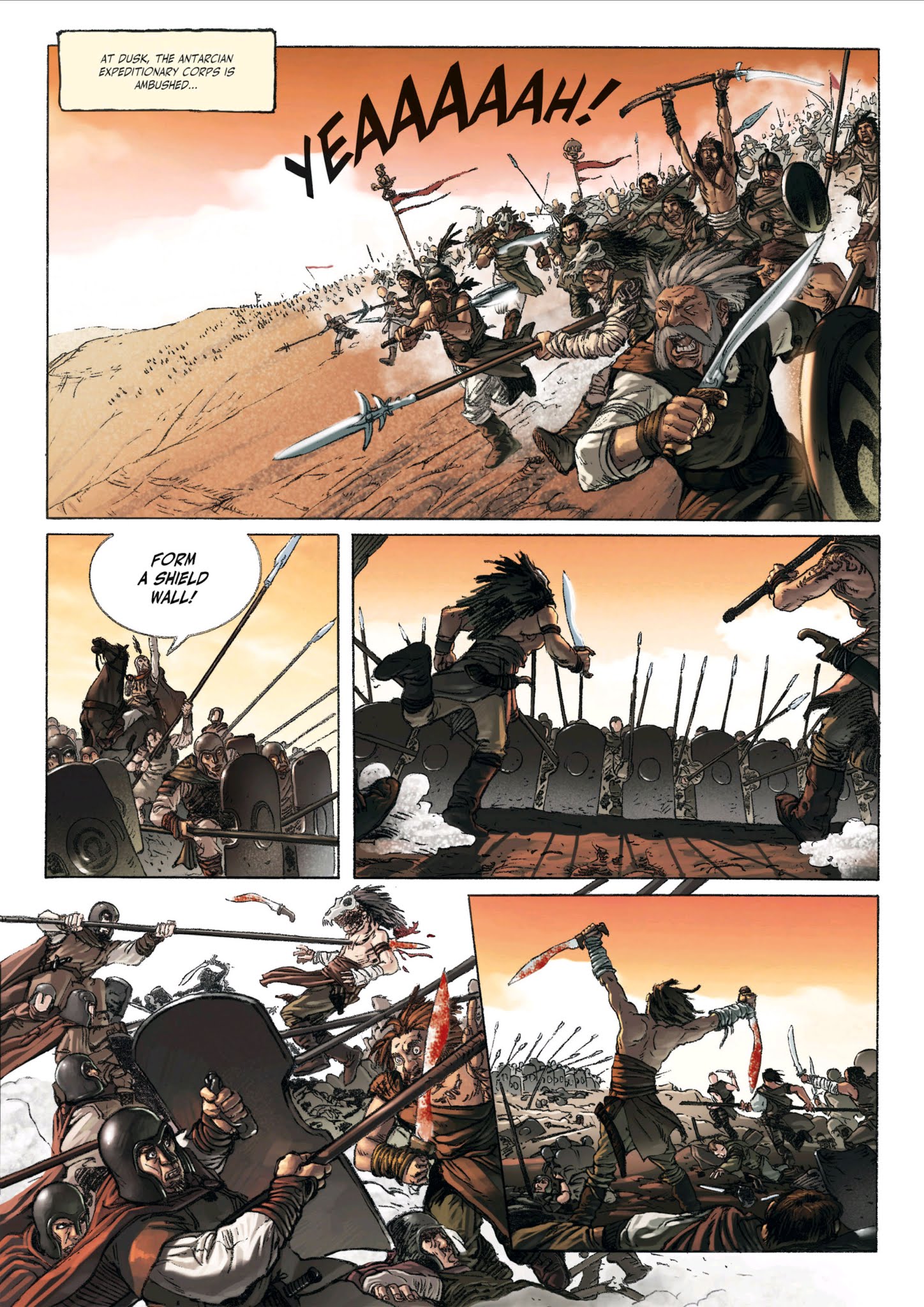 Read online Throne of Ice comic -  Issue #1 - 36