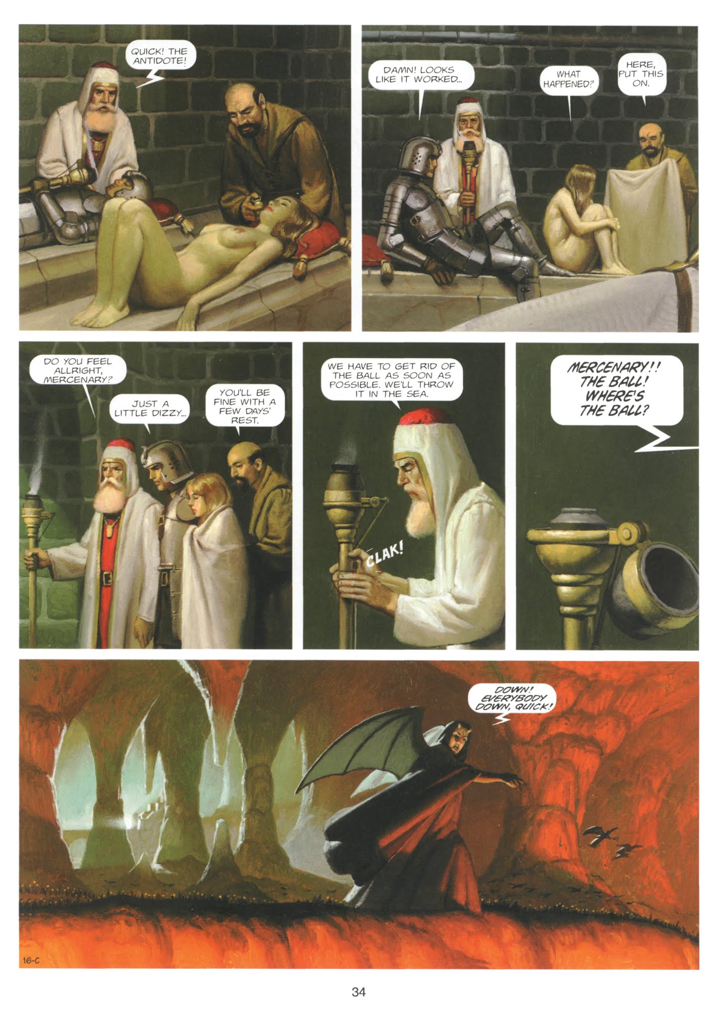 Read online The Mercenary comic -  Issue #8 - 35