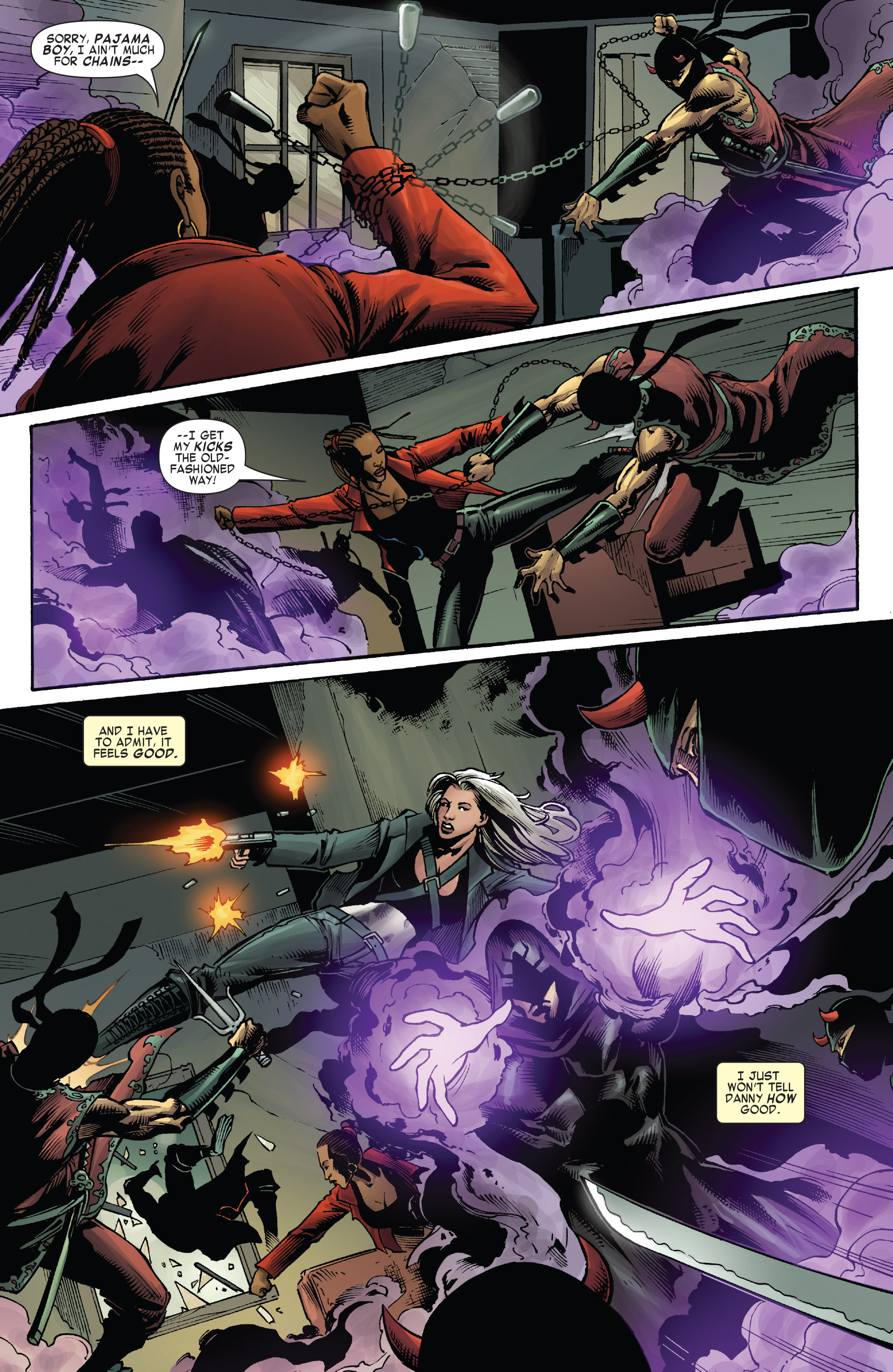 Read online Shadowland: Blood on the Streets comic -  Issue #4 - 17