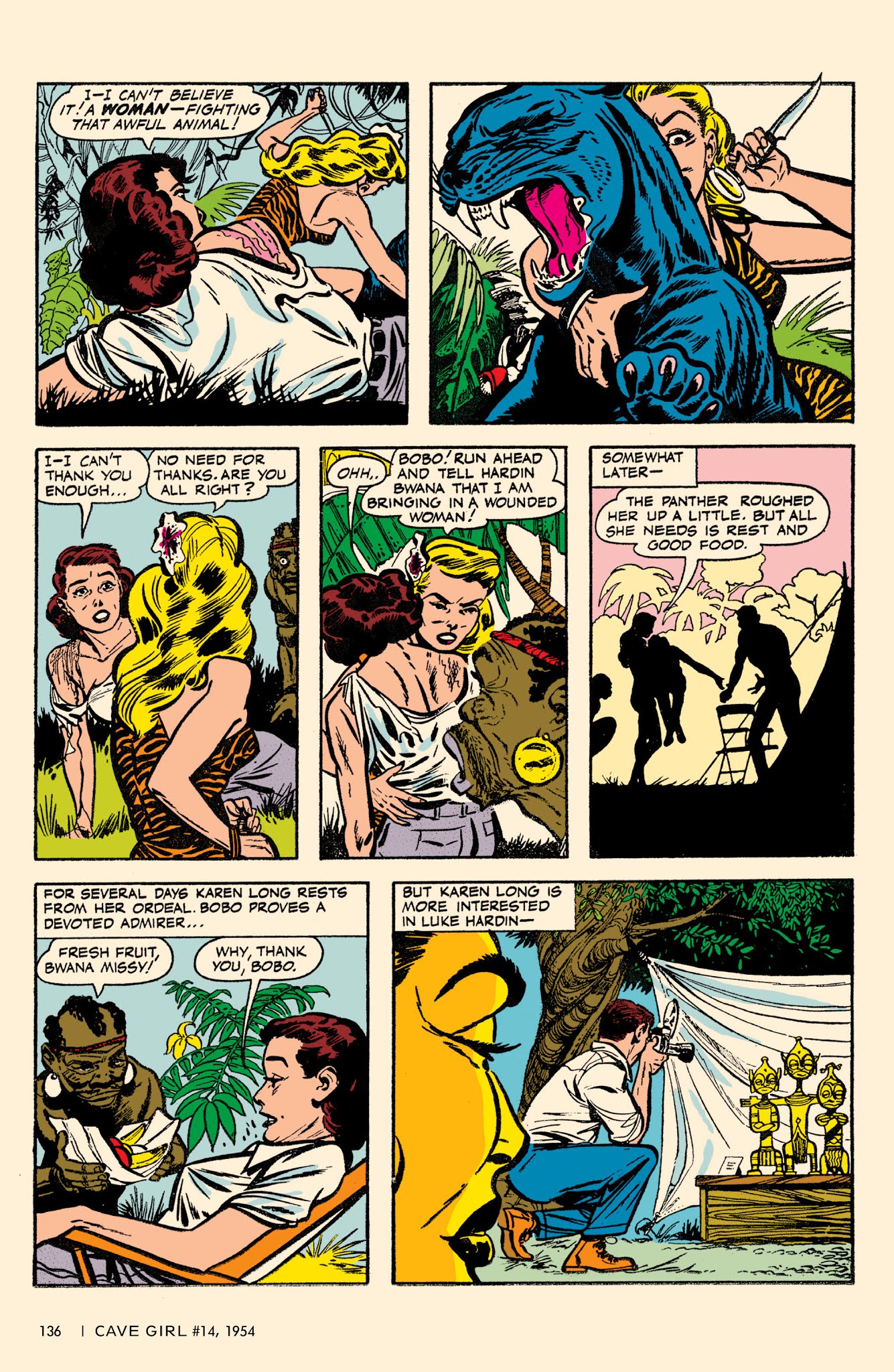 Read online Bob Powell's Complete Cave Girl comic -  Issue # TPB (Part 2) - 37