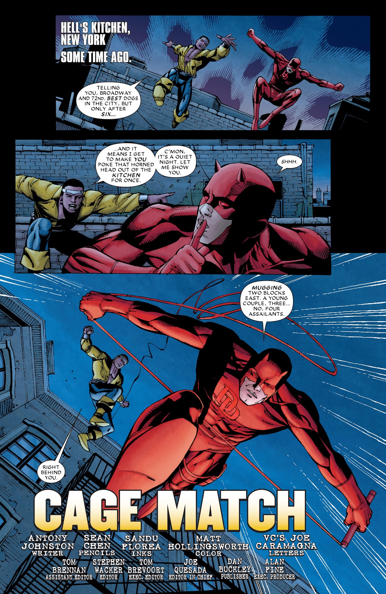 Read online Daredevil: Cage Match comic -  Issue # Full - 3