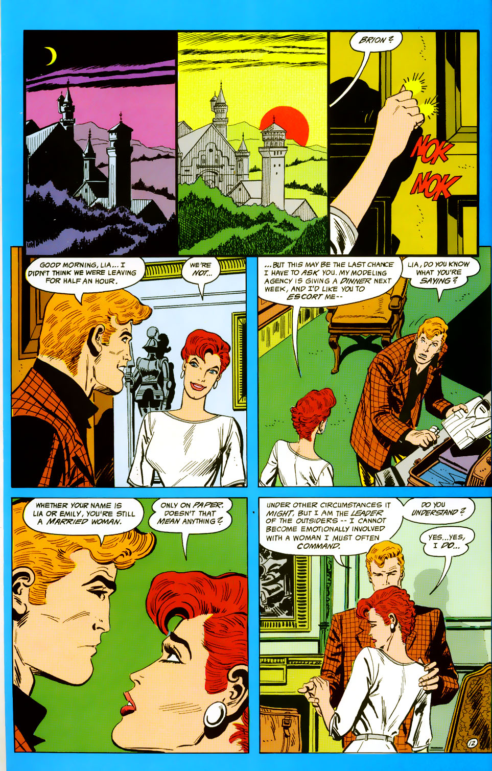 Read online The Outsiders (1985) comic -  Issue #4 - 13