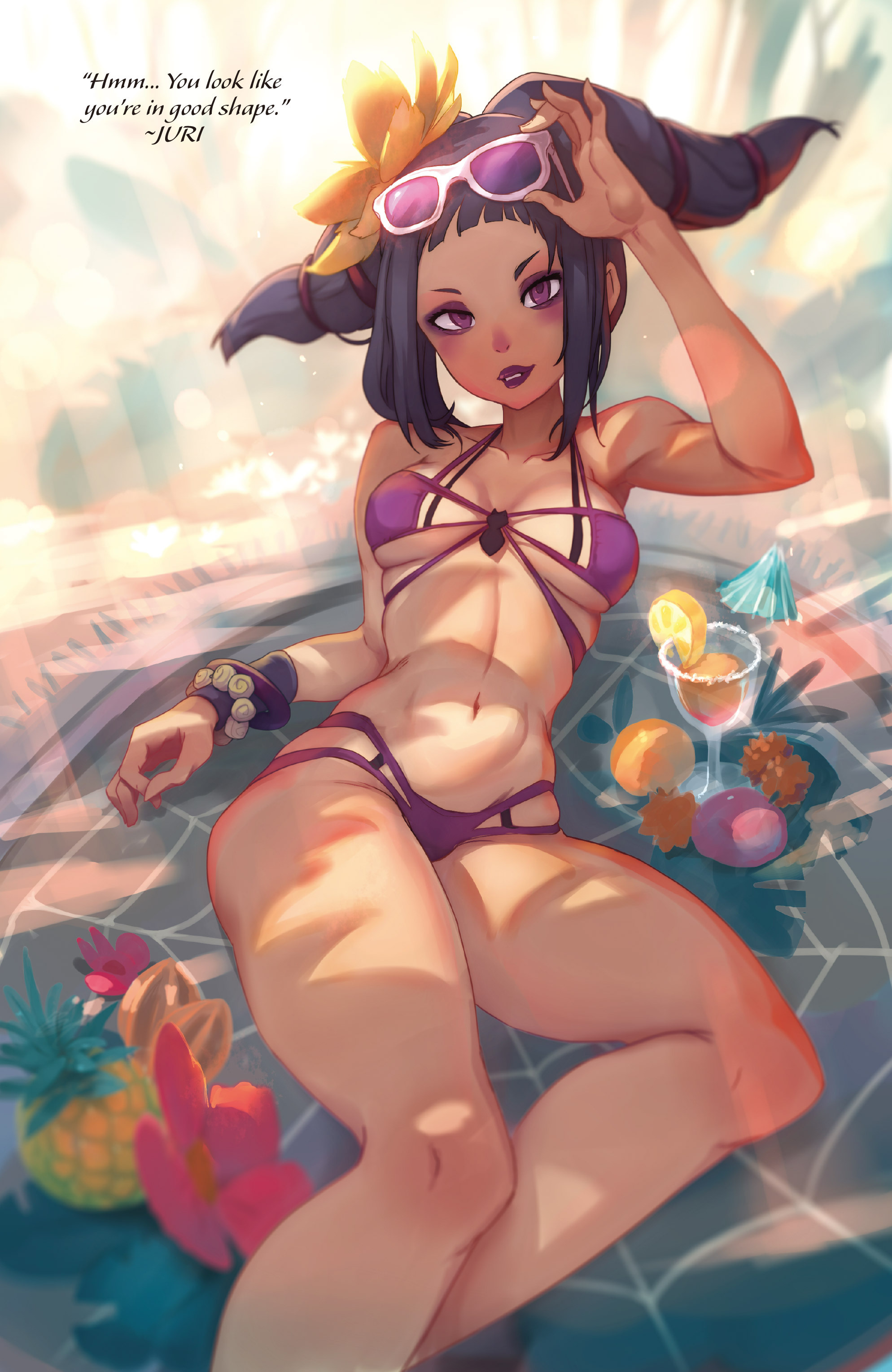 Read online Street Fighter Swimsuit Special comic -  Issue # Full - 8