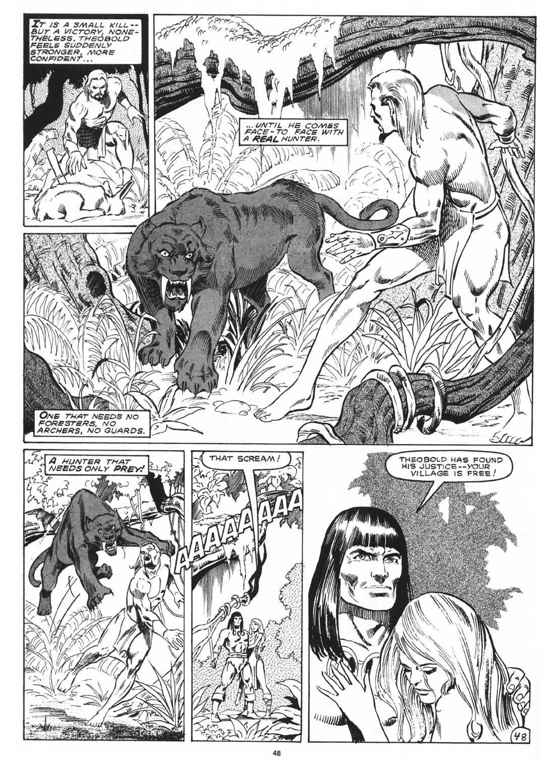 Read online The Savage Sword Of Conan comic -  Issue #171 - 50