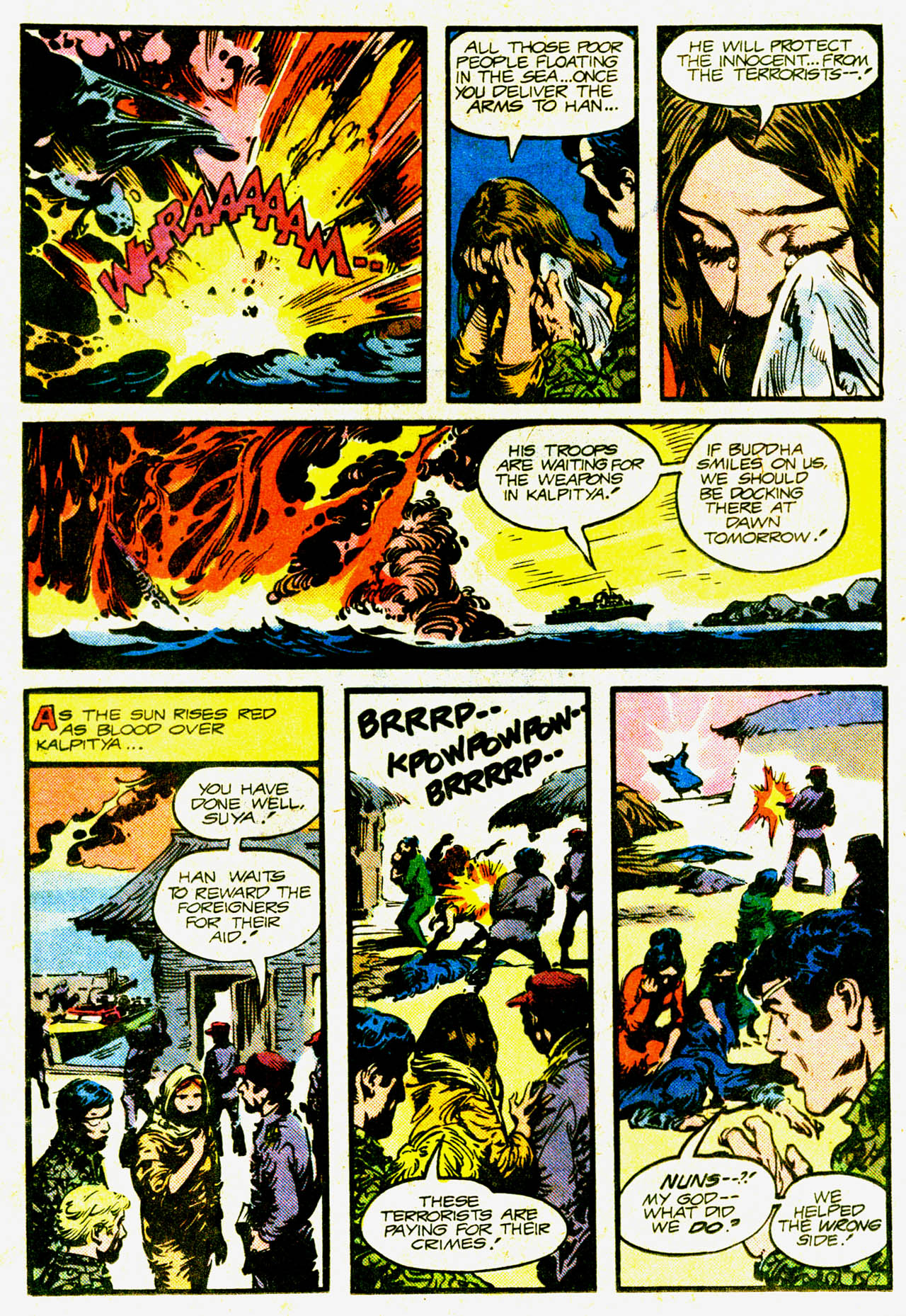 Read online G.I. Combat (1952) comic -  Issue #258 - 24
