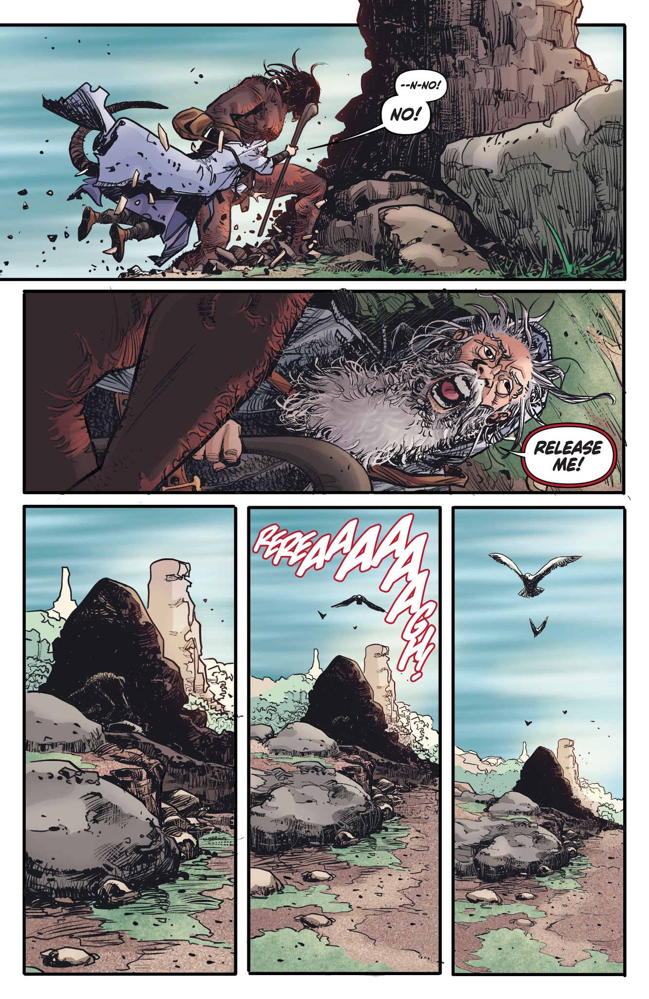 Read online Unholy Grail comic -  Issue #1 - 9