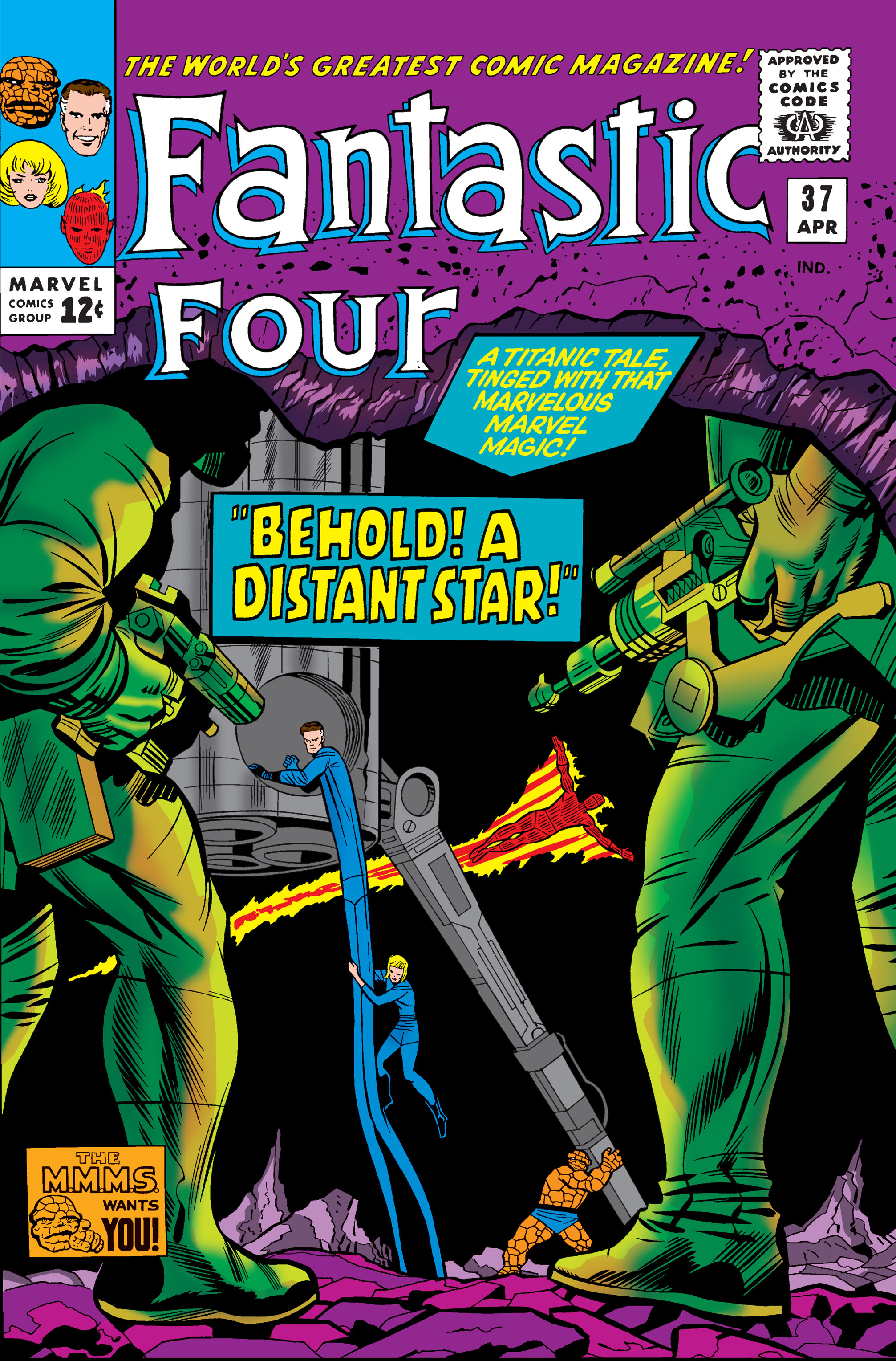 Read online Fantastic Four (1961) comic -  Issue #37 - 1