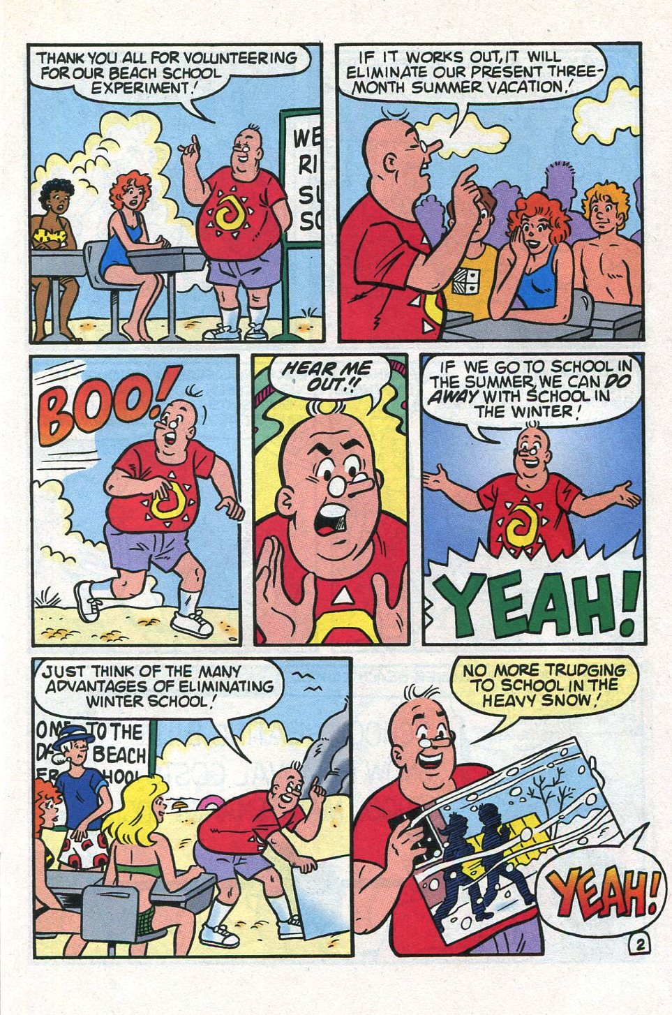 Read online Archie's Vacation Special comic -  Issue #7 - 19