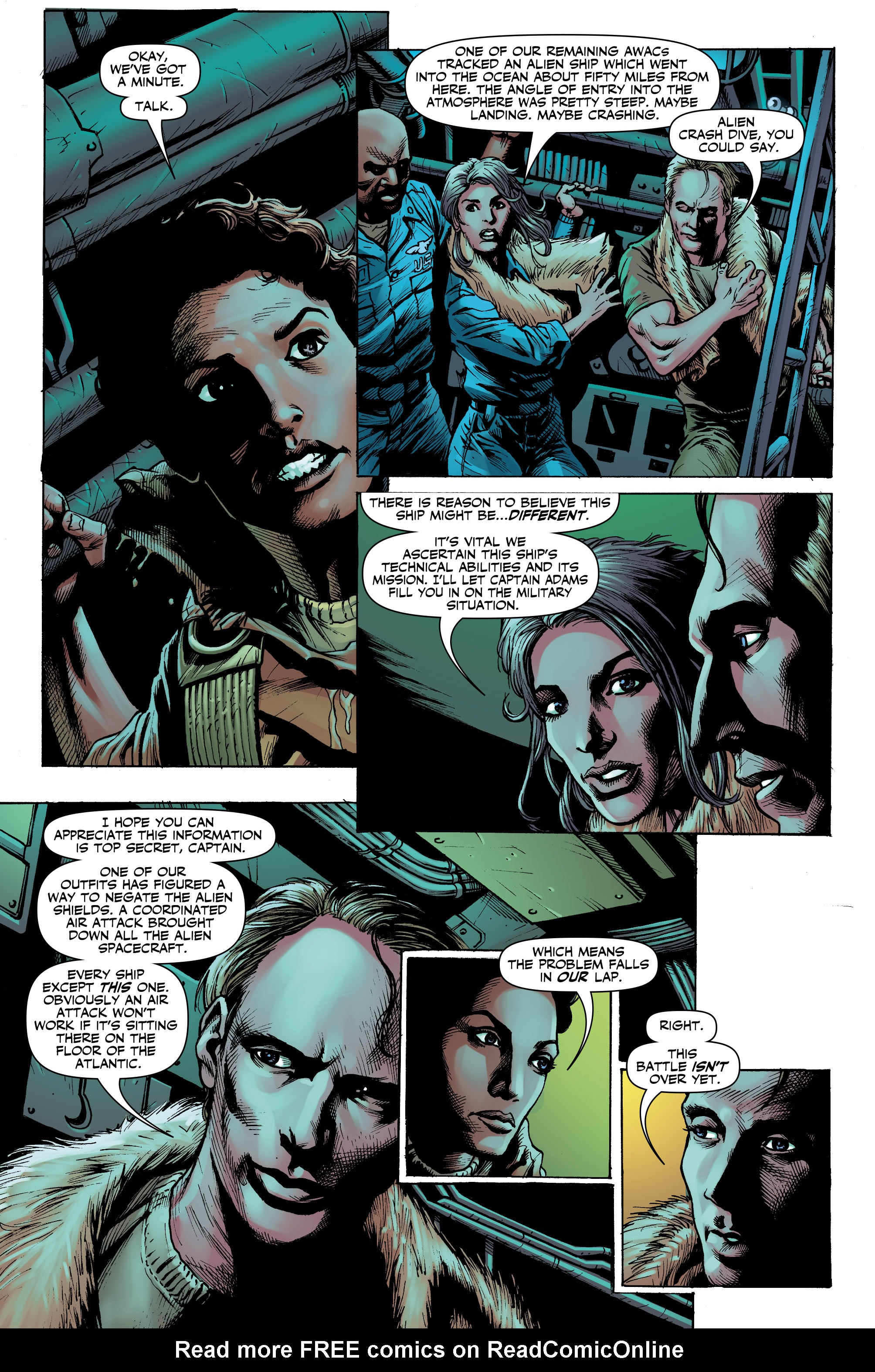 Read online Independence Day comic -  Issue #1 - 12