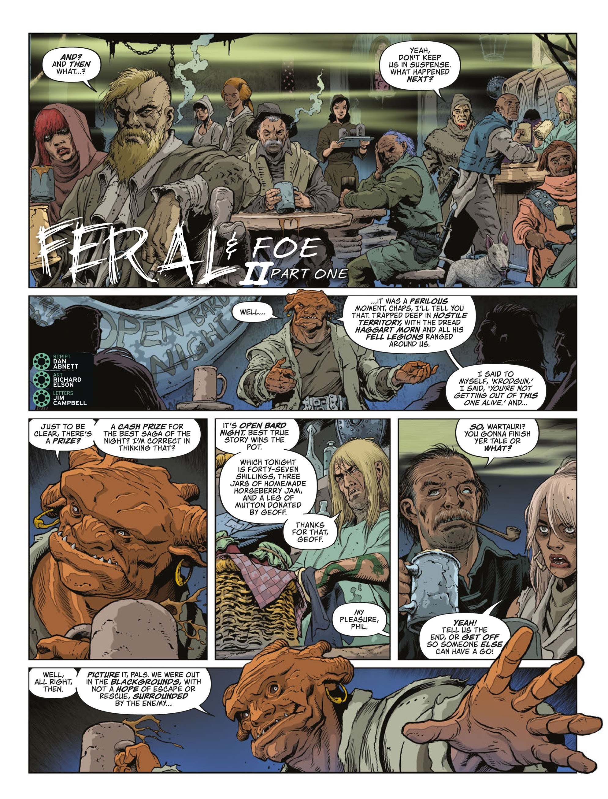 Read online 2000 AD comic -  Issue #2224 - 13