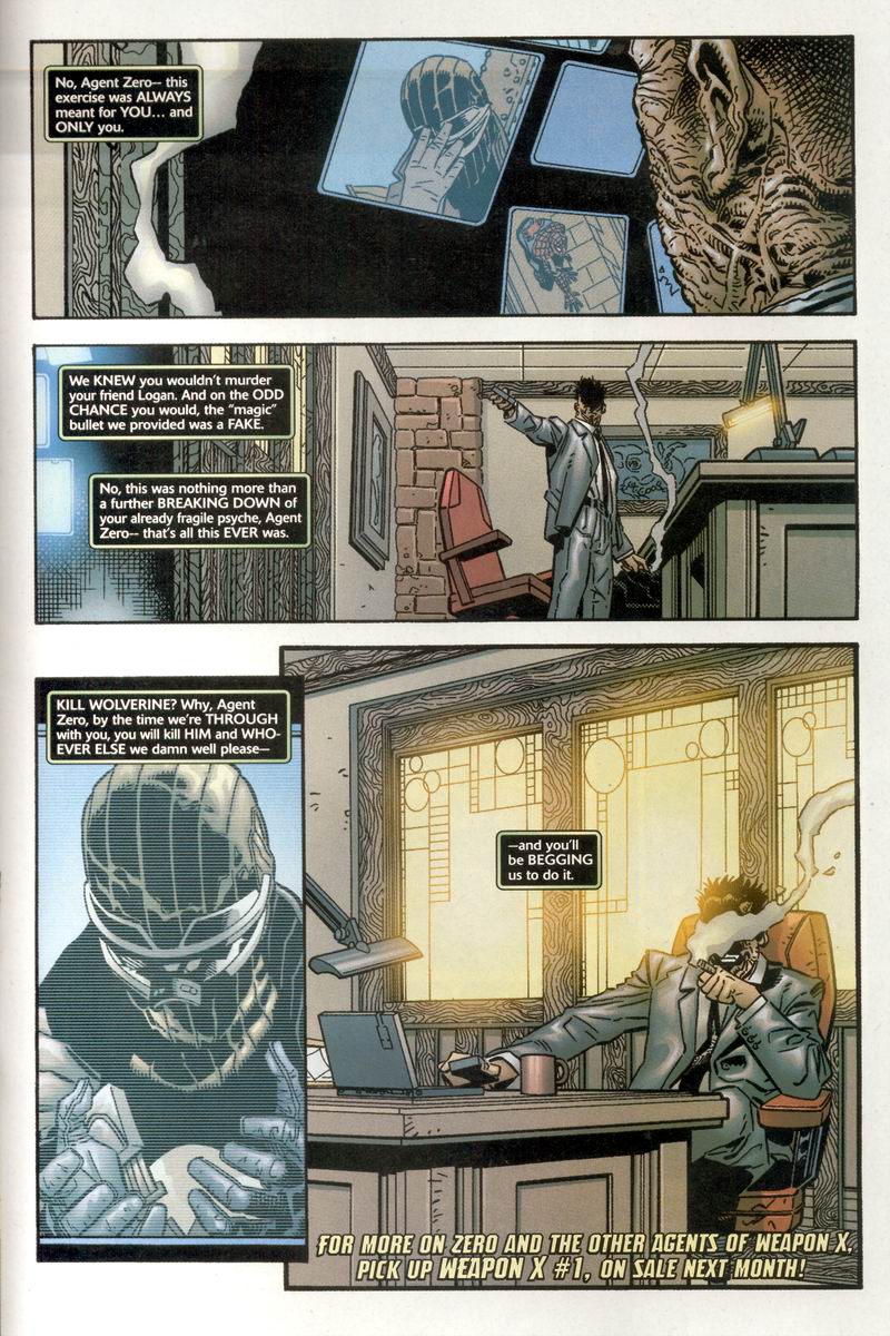 Read online Weapon X: The Draft comic -  Issue # Issue Agent Zero - 22