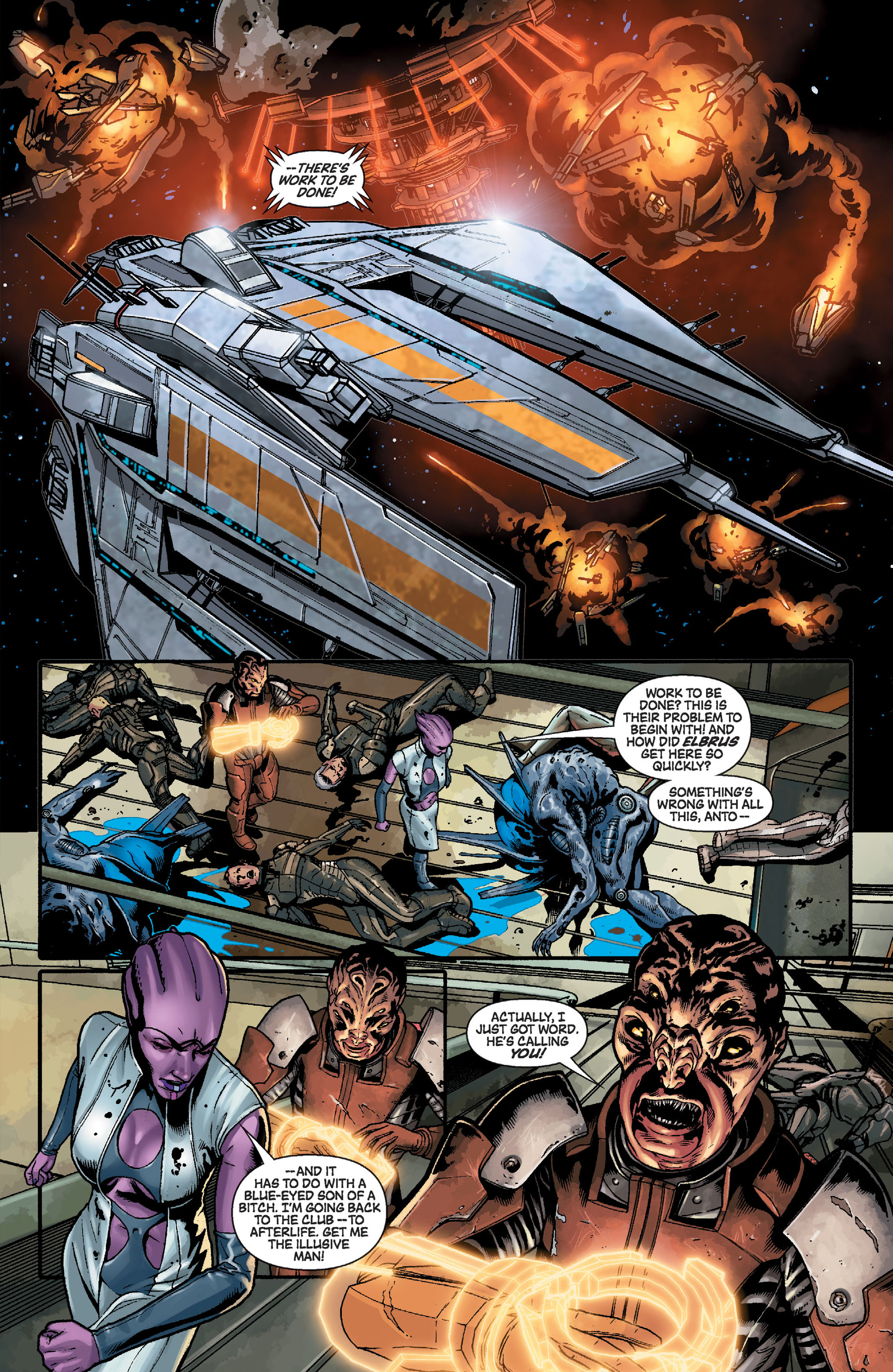 Read online Mass Effect: Invasion comic -  Issue # TPB - 18