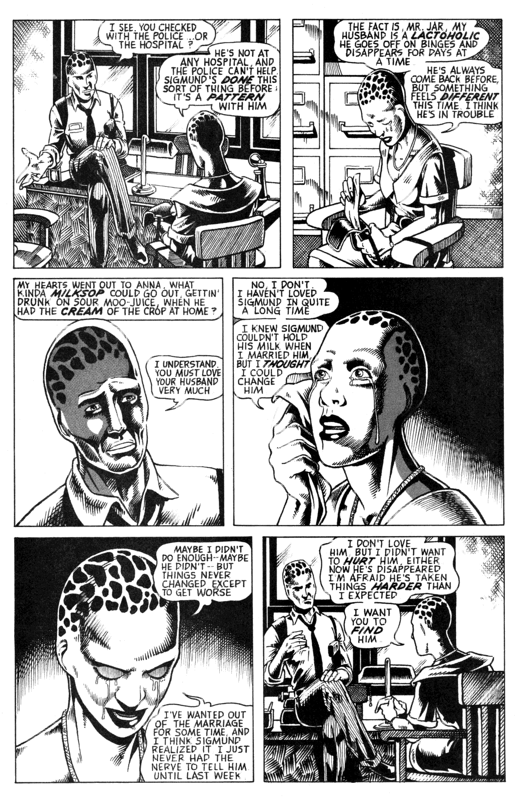 Read online Alien Nation: The Skin Trade comic -  Issue #1 - 9