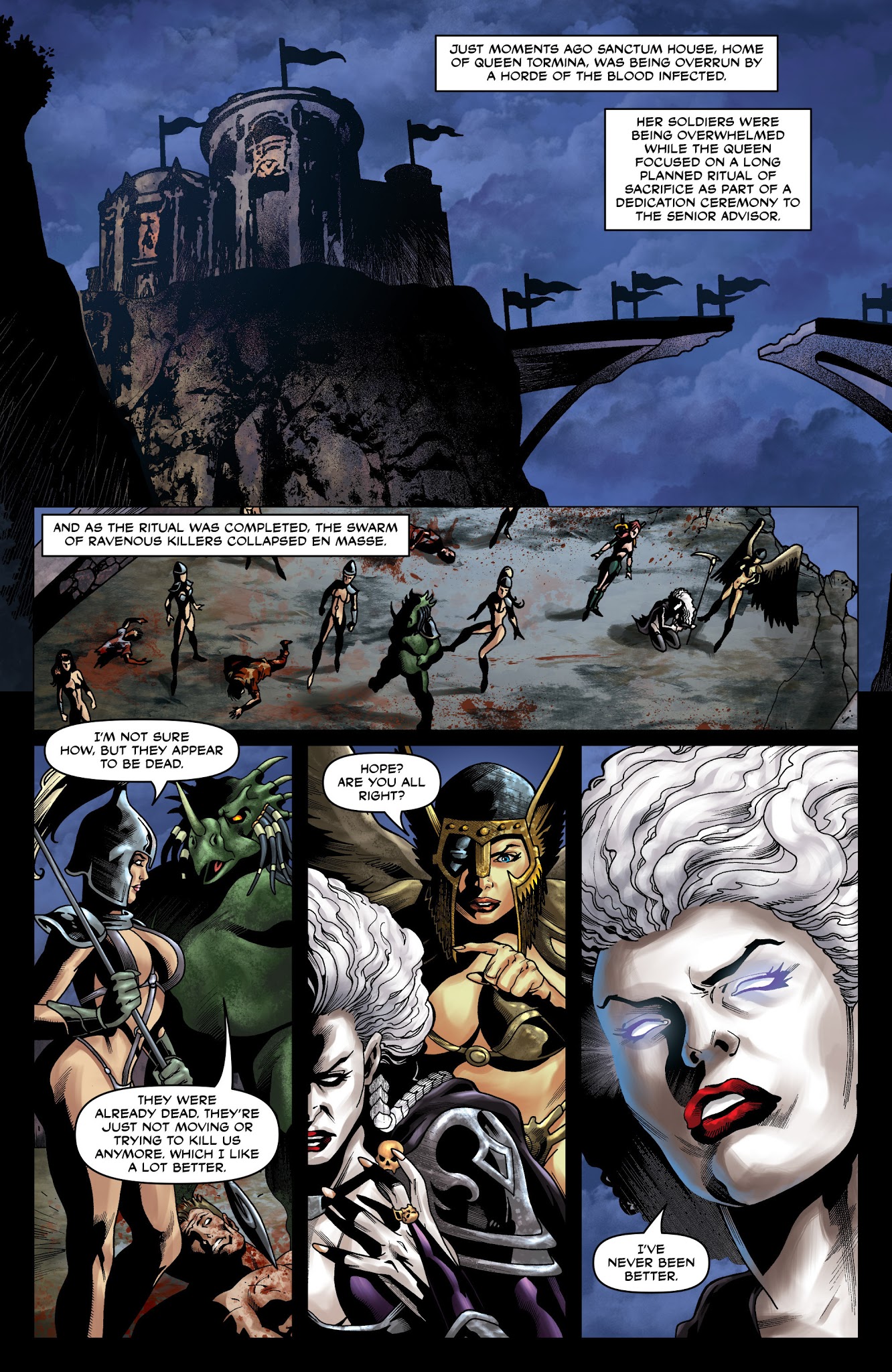Read online Lady Death: Apocalypse comic -  Issue #5 - 3