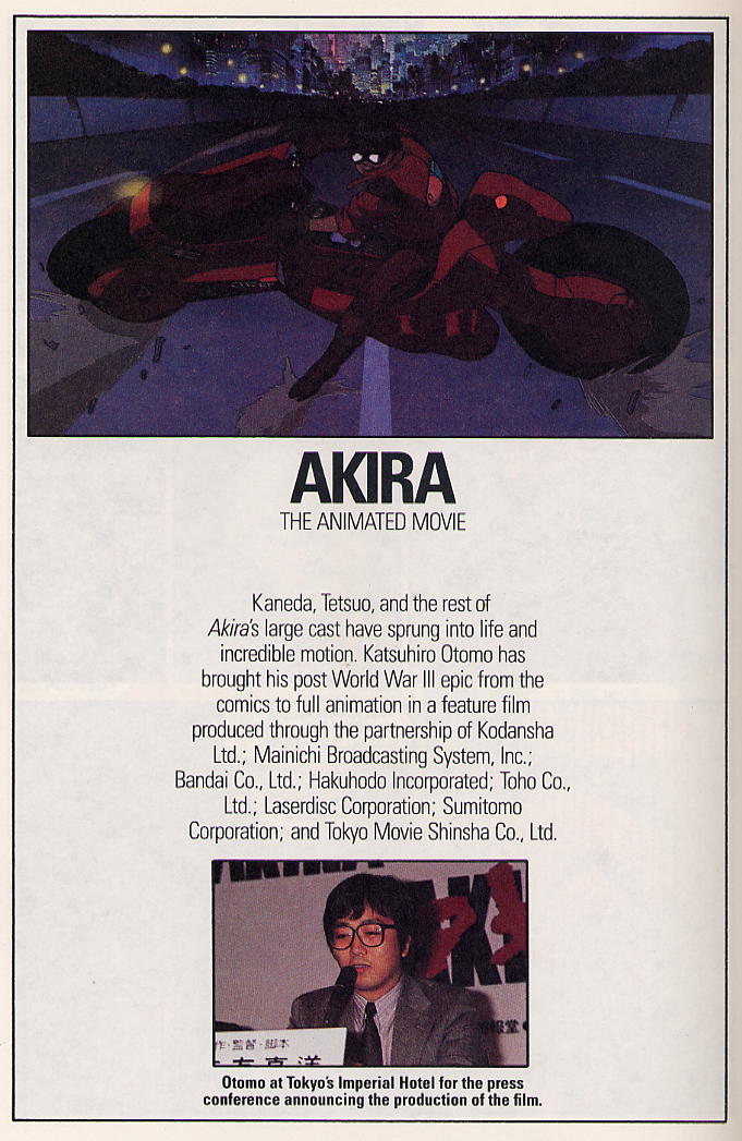 Read online Akira comic -  Issue #3 - 64