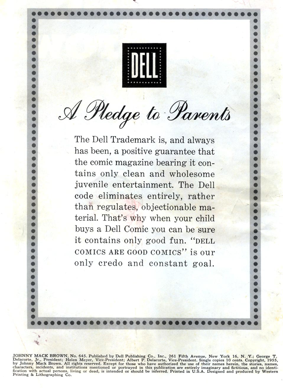 Read online Four Color Comics comic -  Issue #645 - 2