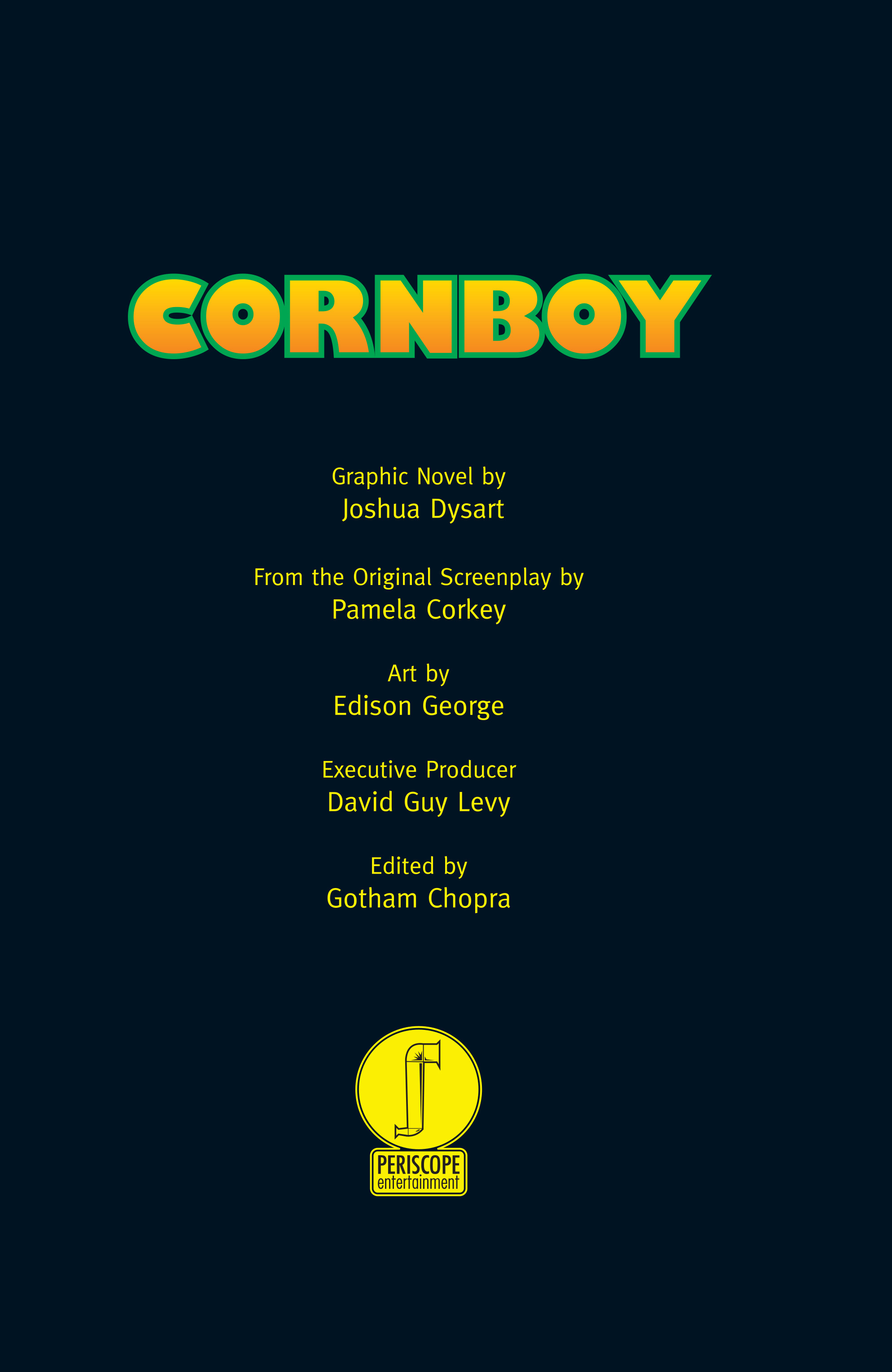 Read online Cornboy comic -  Issue # TPB - 2