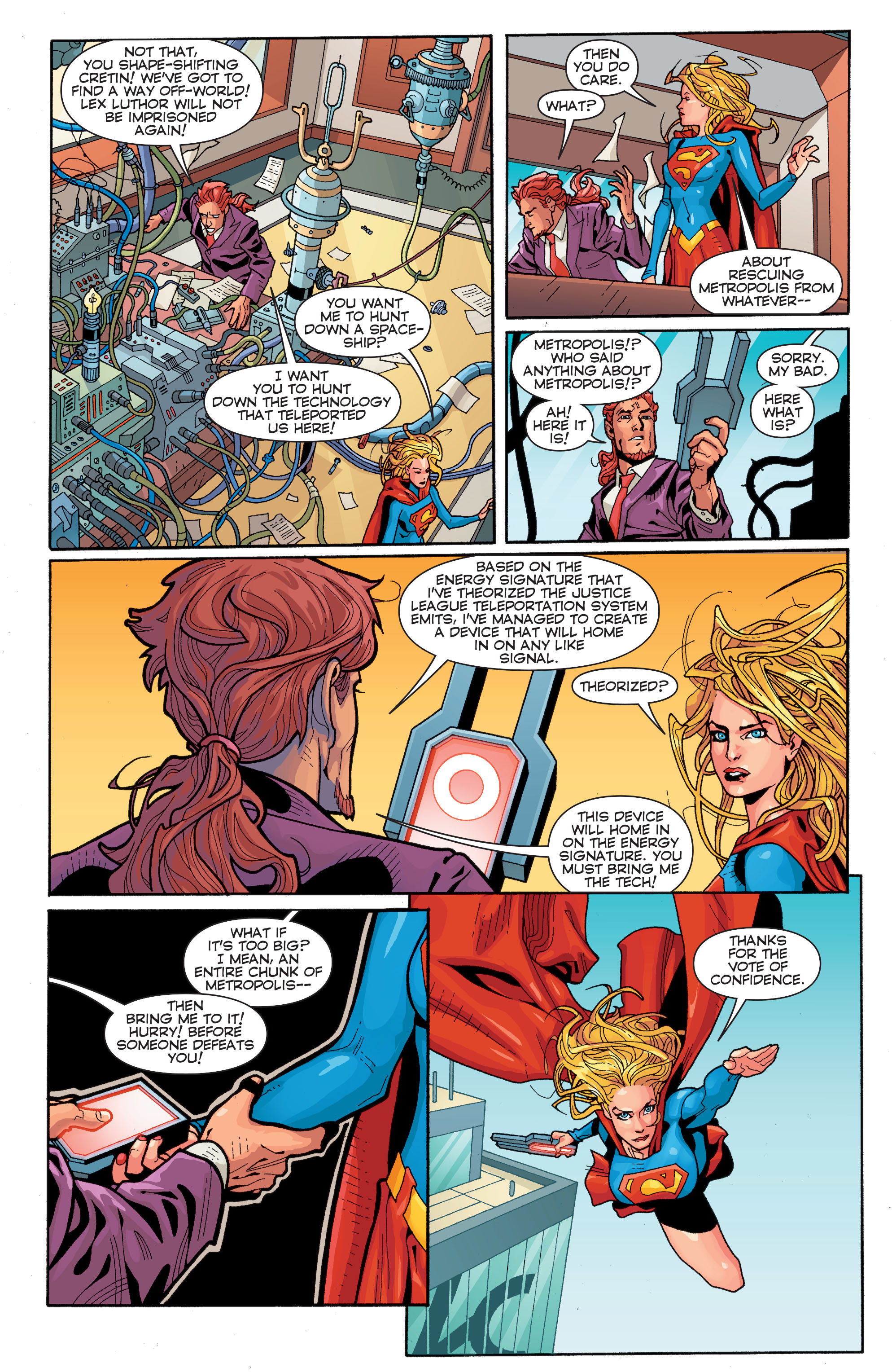 Read online Convergence Supergirl: Matrix comic -  Issue #1 - 9
