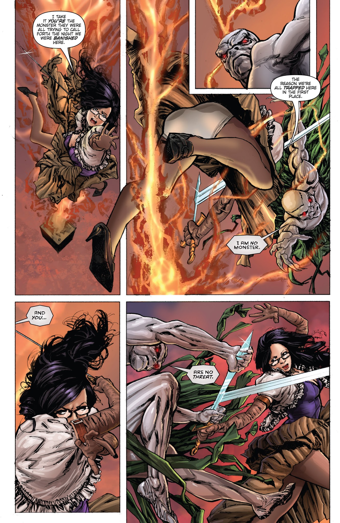 Read online Grimm Fairy Tales presents Hunters: The Shadowlands comic -  Issue # TPB - 108