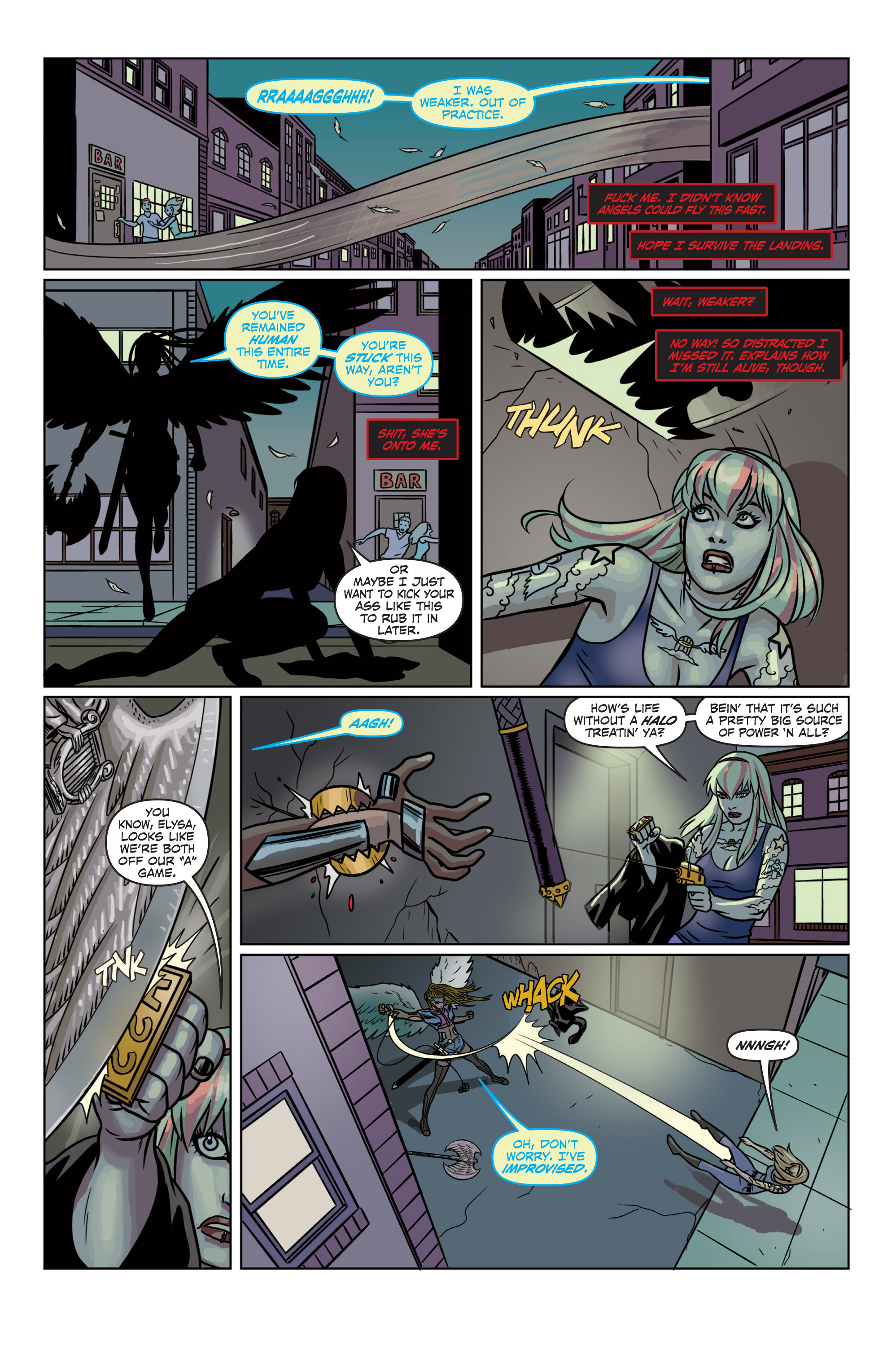 Read online Mercy Sparx (2013) comic -  Issue #3 - 18