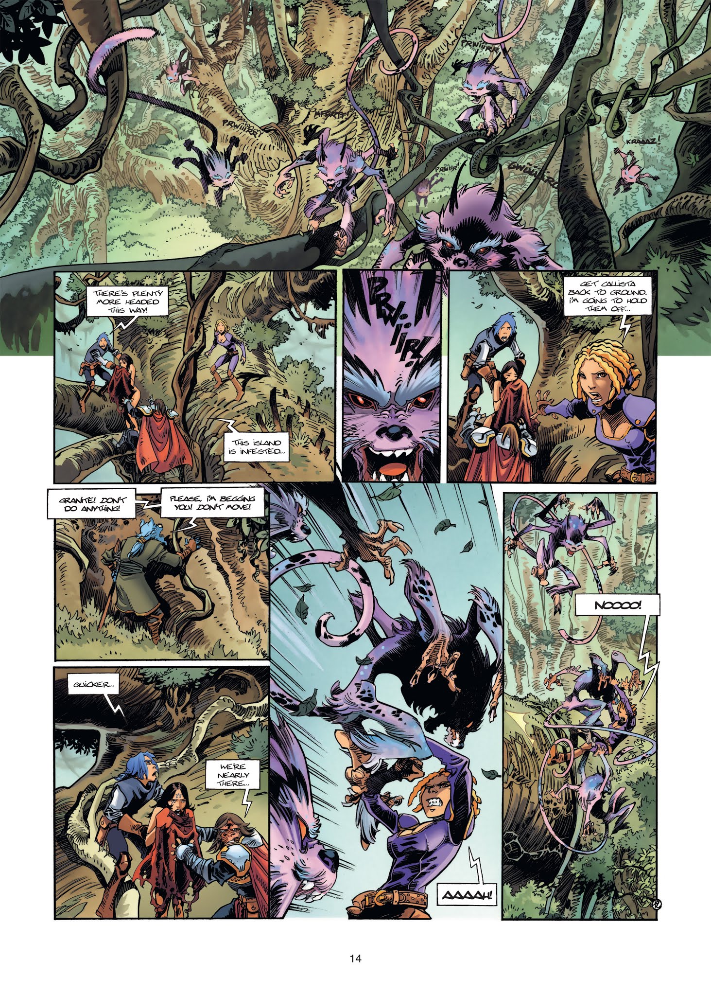 Read online Ythaq comic -  Issue #6 - 14