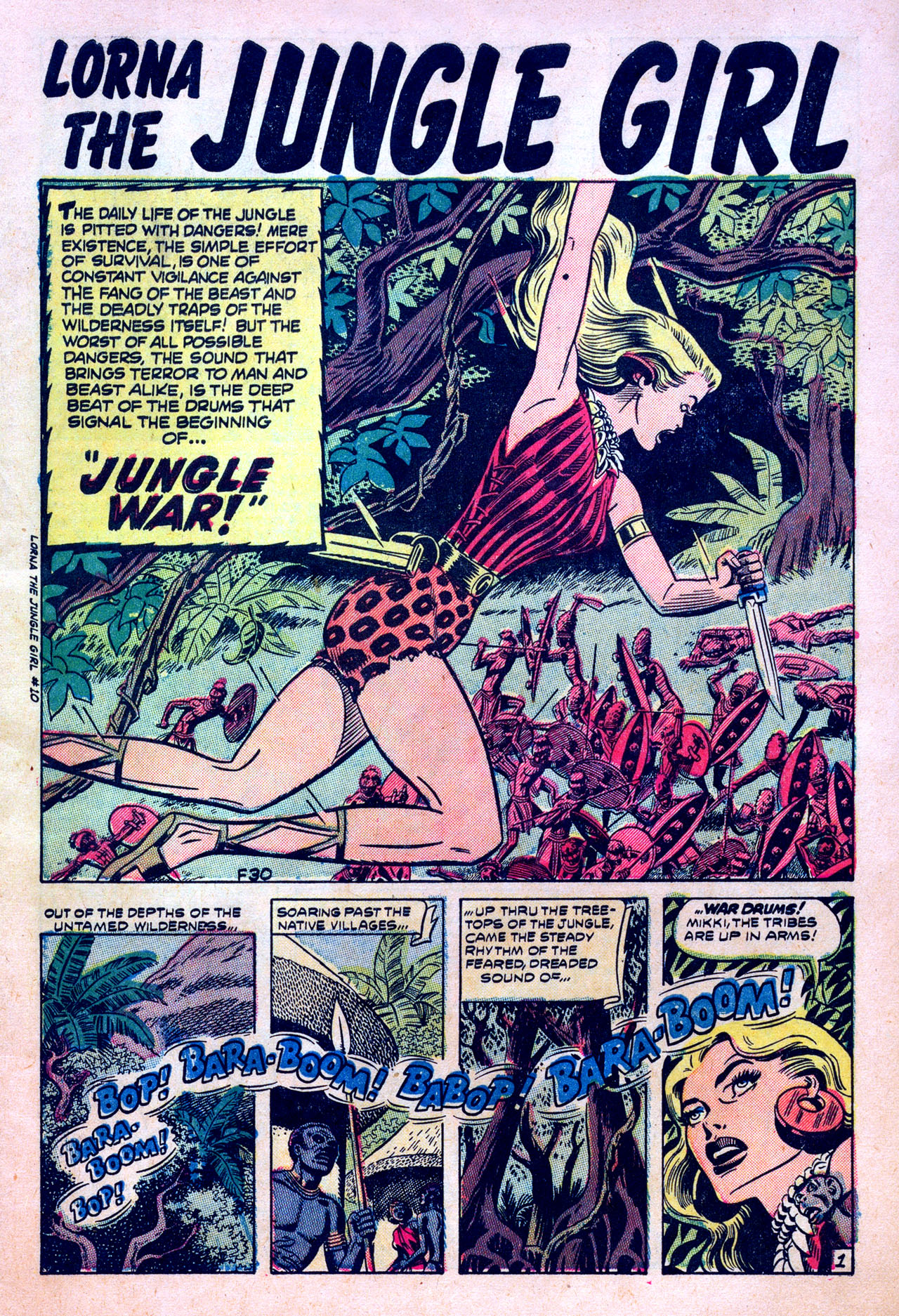 Read online Lorna, The Jungle Girl comic -  Issue #10 - 3