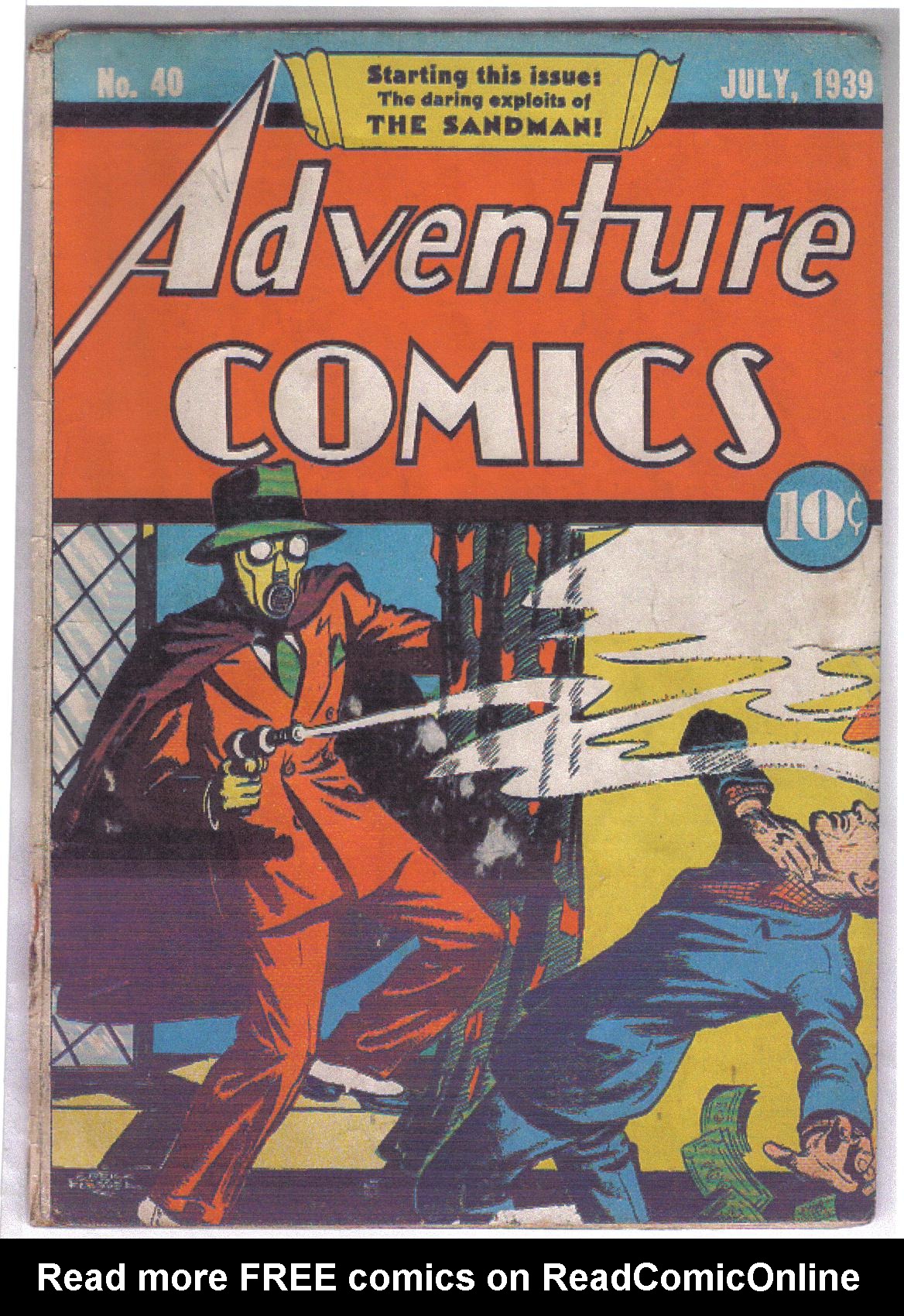 Read online Adventure Comics (1938) comic -  Issue #40 - 1